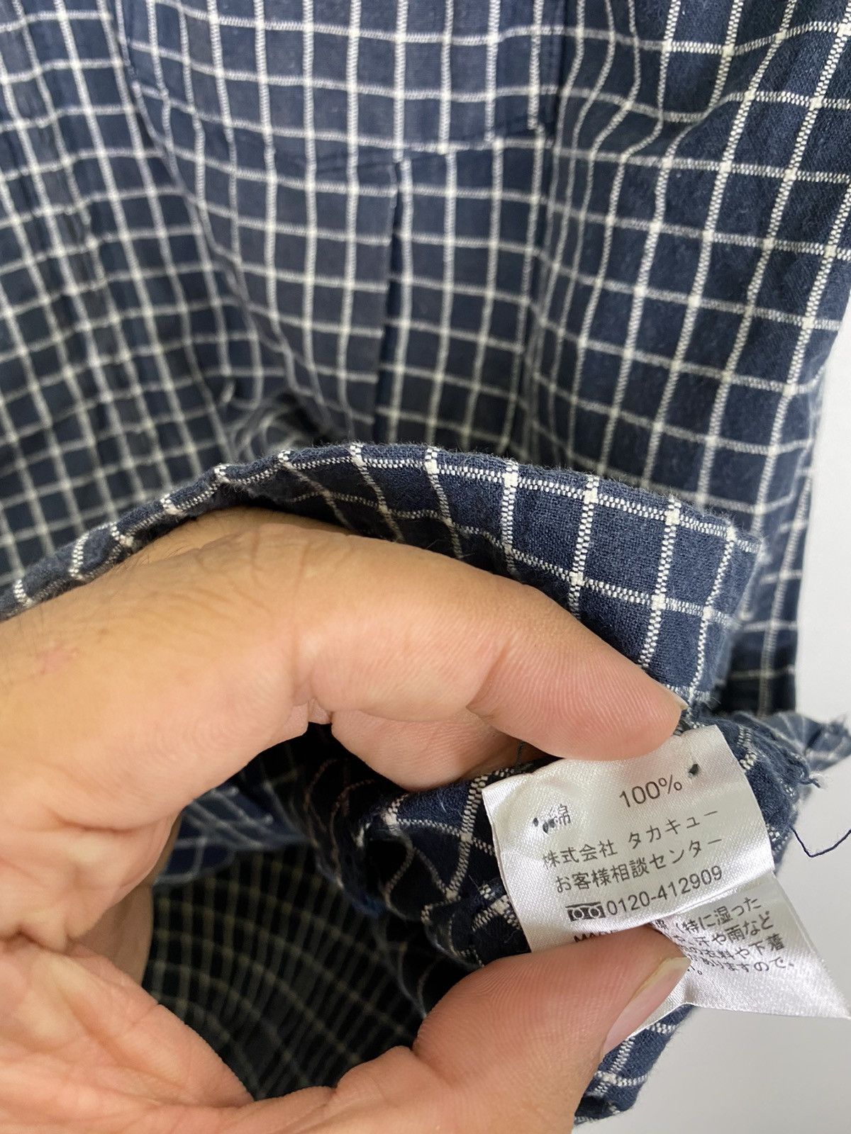 Alexander Julian × Designer × Flannel SHIRT BUTTON UPS ALEXANDER JULIAN WITH SINGLE POCKET Size US L / EU 52-54 / 3 - 10 Thumbnail