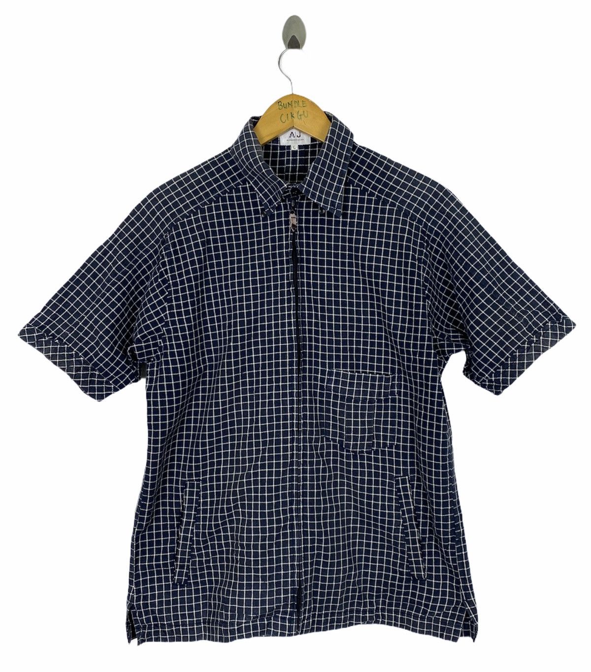 Alexander Julian × Designer × Flannel SHIRT BUTTON UPS ALEXANDER JULIAN WITH SINGLE POCKET Size US L / EU 52-54 / 3 - 2 Thumbnail