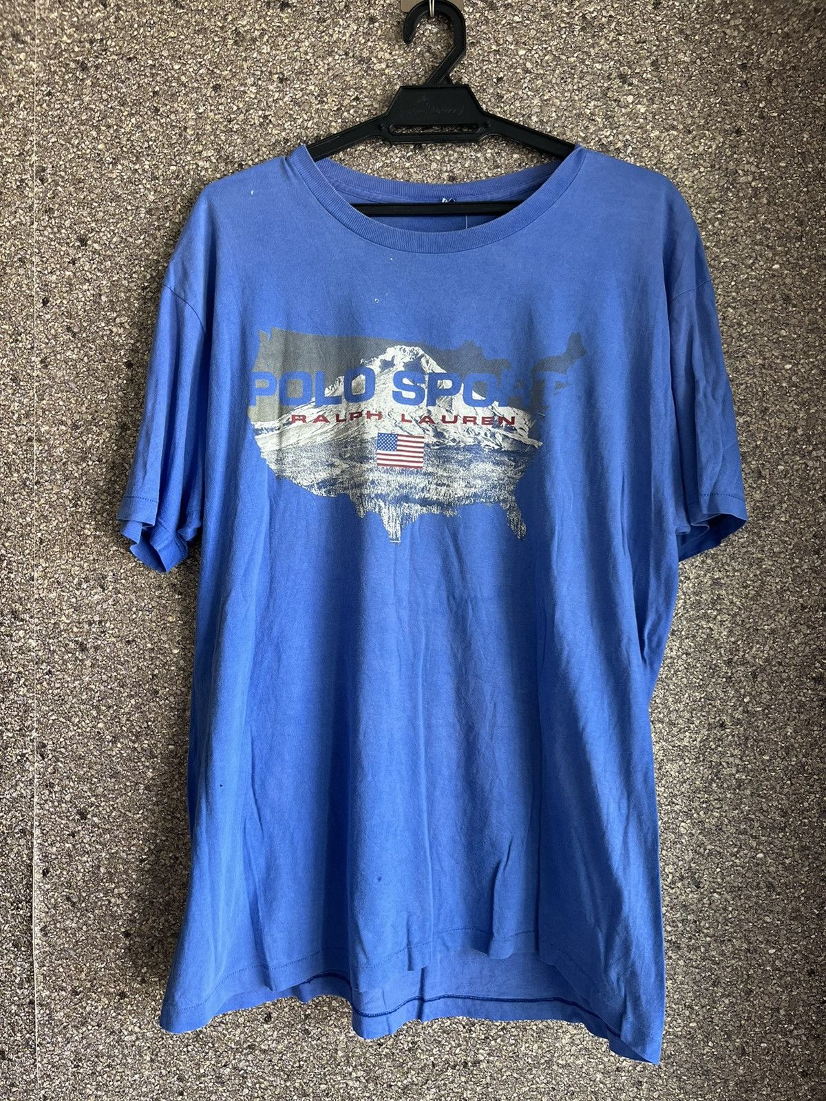 image of Vintage Polo Sport Ft33 in Blue, Men's (Size XL)