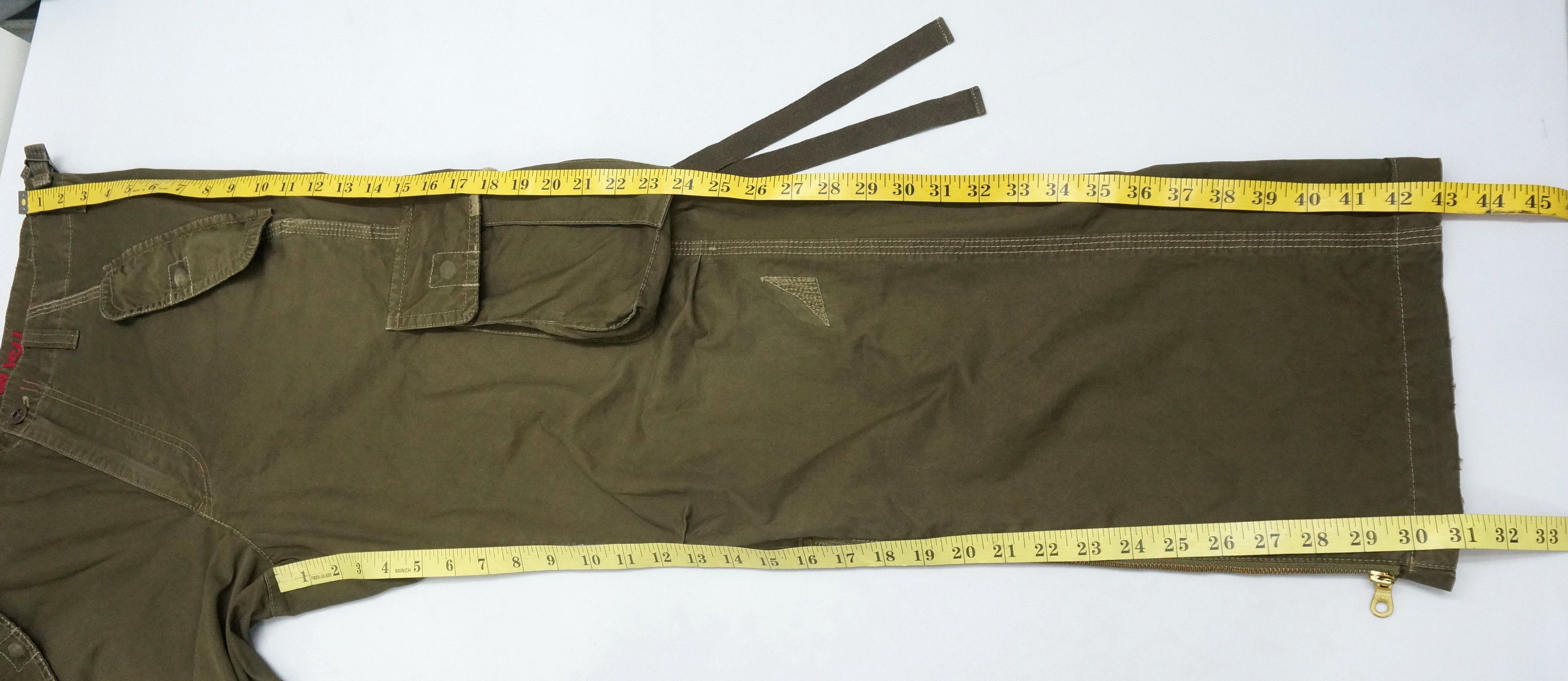 Other Fire! Japanese Bondage Military Cargo Pants Size US 33 - 13 Thumbnail