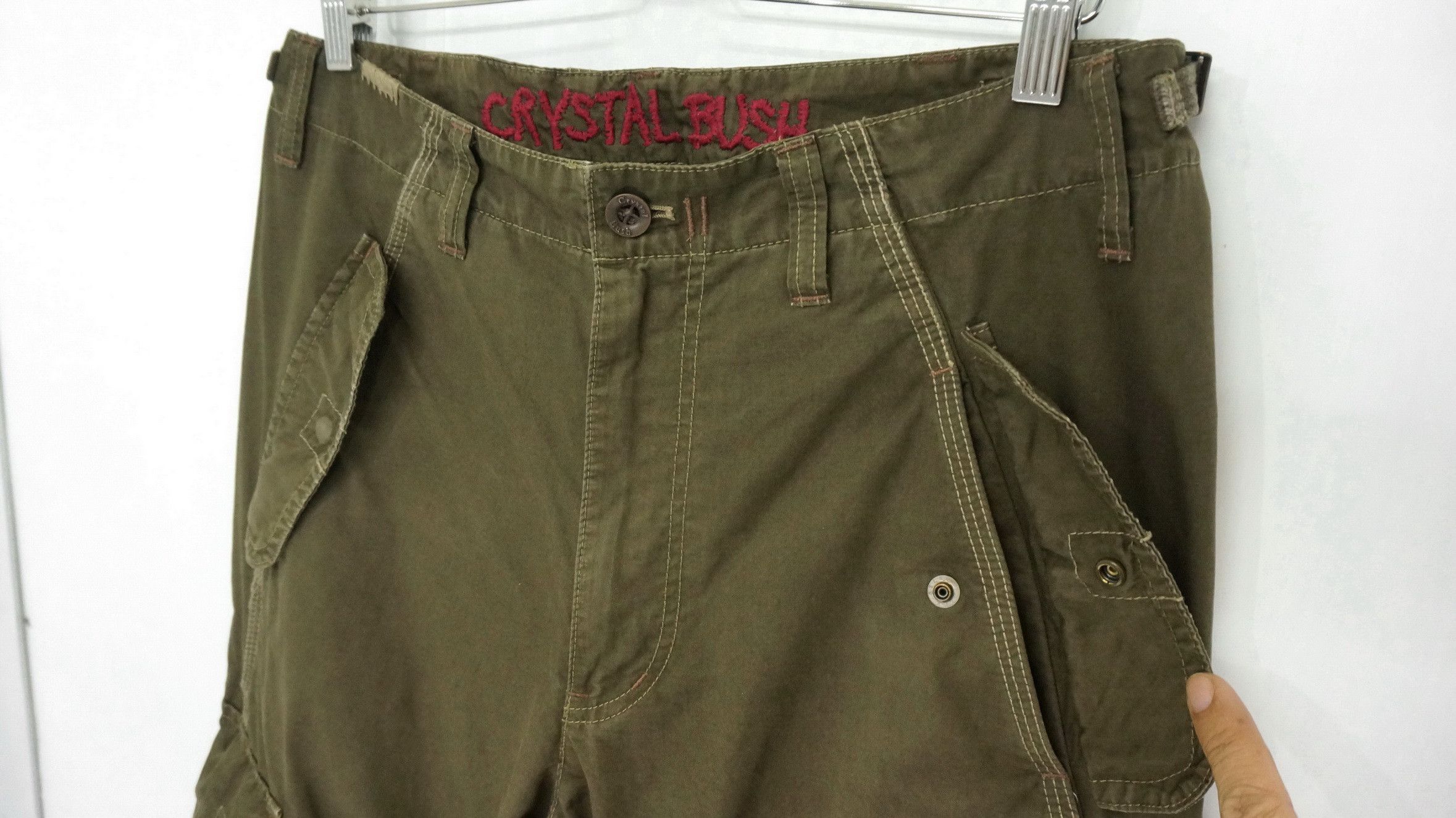 Other Fire! Japanese Bondage Military Cargo Pants Size US 33 - 8 Thumbnail