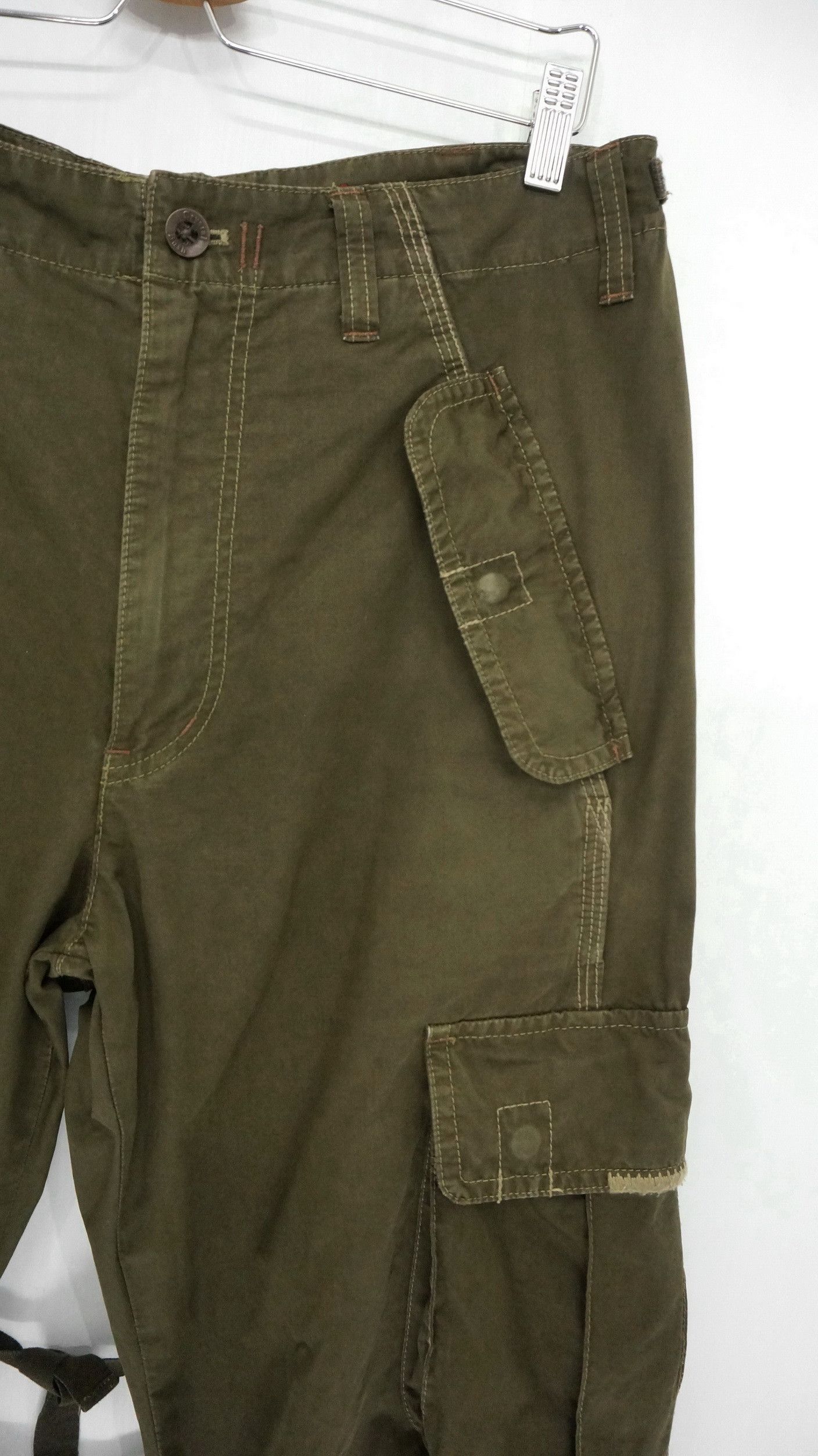 Other Fire! Japanese Bondage Military Cargo Pants Size US 33 - 7 Thumbnail