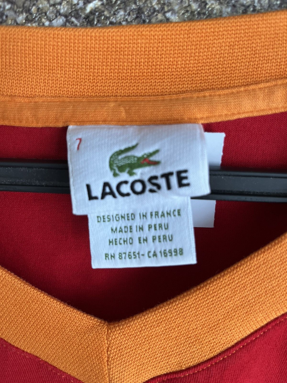 Vintage Lacoste ft33 Size US L / EU 52-54 / 3 - 3 Thumbnail