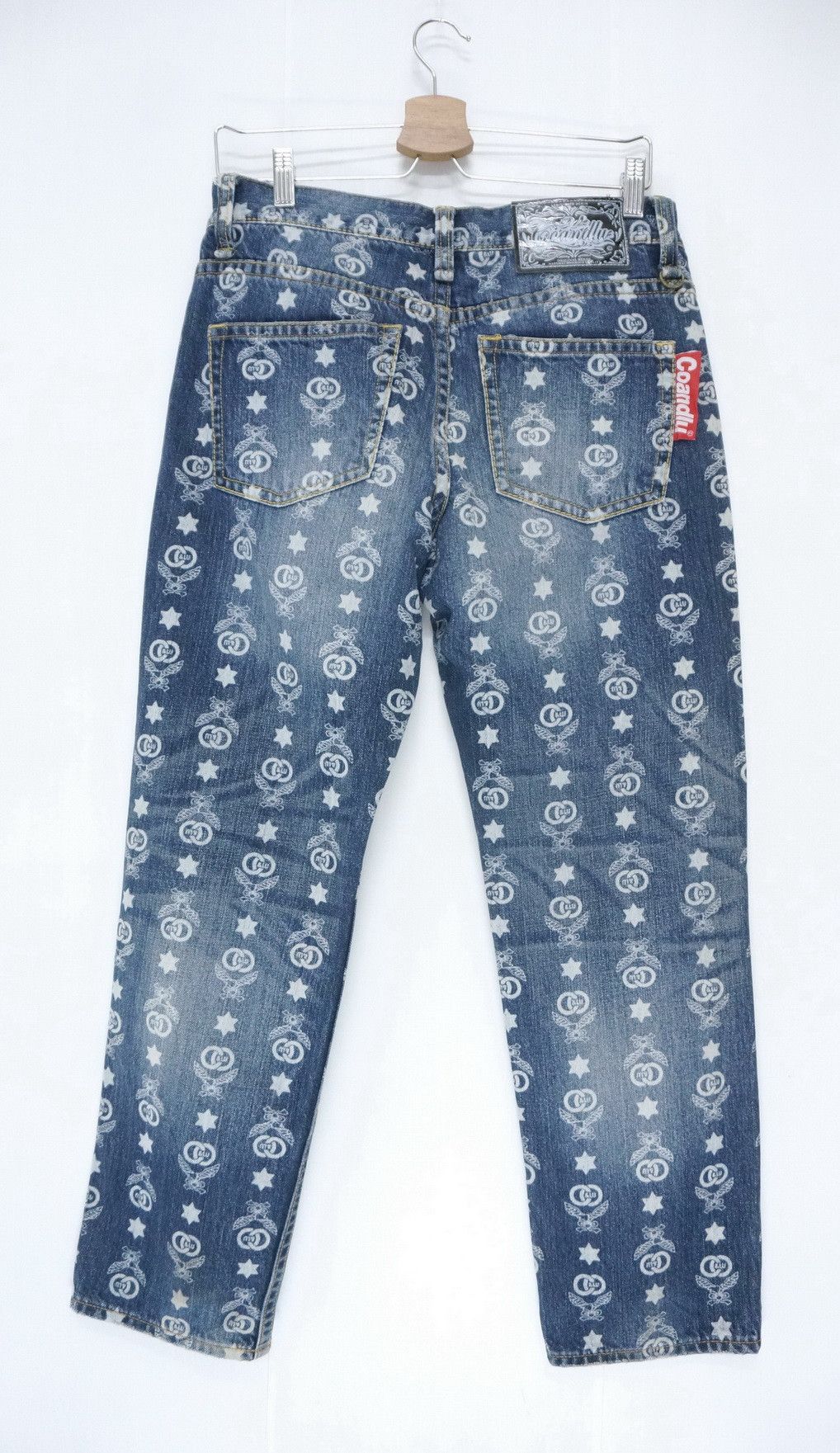 Japanese Brand Rare! CO & LU Japan Monogram Jeans Size US 30 / EU 46 - 1 Thumbnail