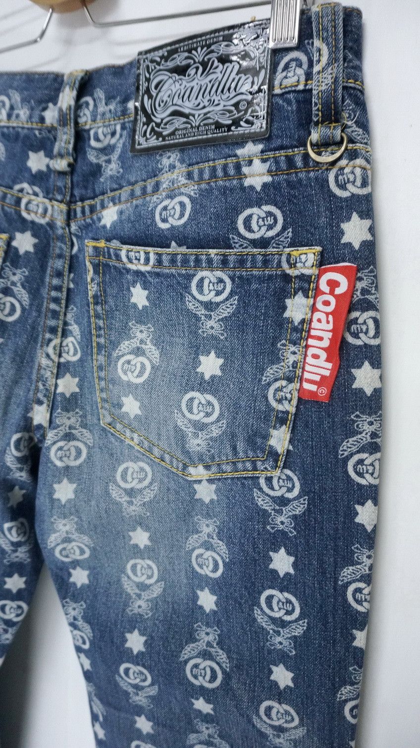 Japanese Brand Rare! CO & LU Japan Monogram Jeans Size US 30 / EU 46 - 3 Thumbnail
