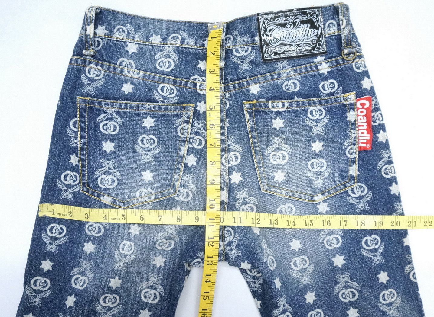Japanese Brand Rare! CO & LU Japan Monogram Jeans Size US 30 / EU 46 - 16 Thumbnail