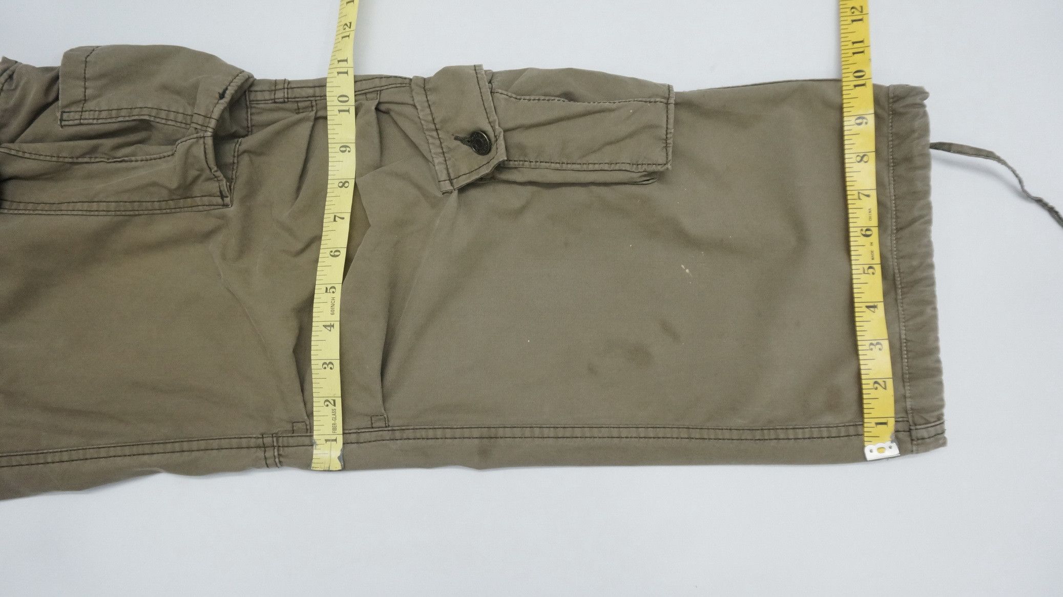 Japanese Brand Vintage R&G Worn out Multi Nine Pocket Tactical Cargo Pants Size US 31 - 19 Thumbnail