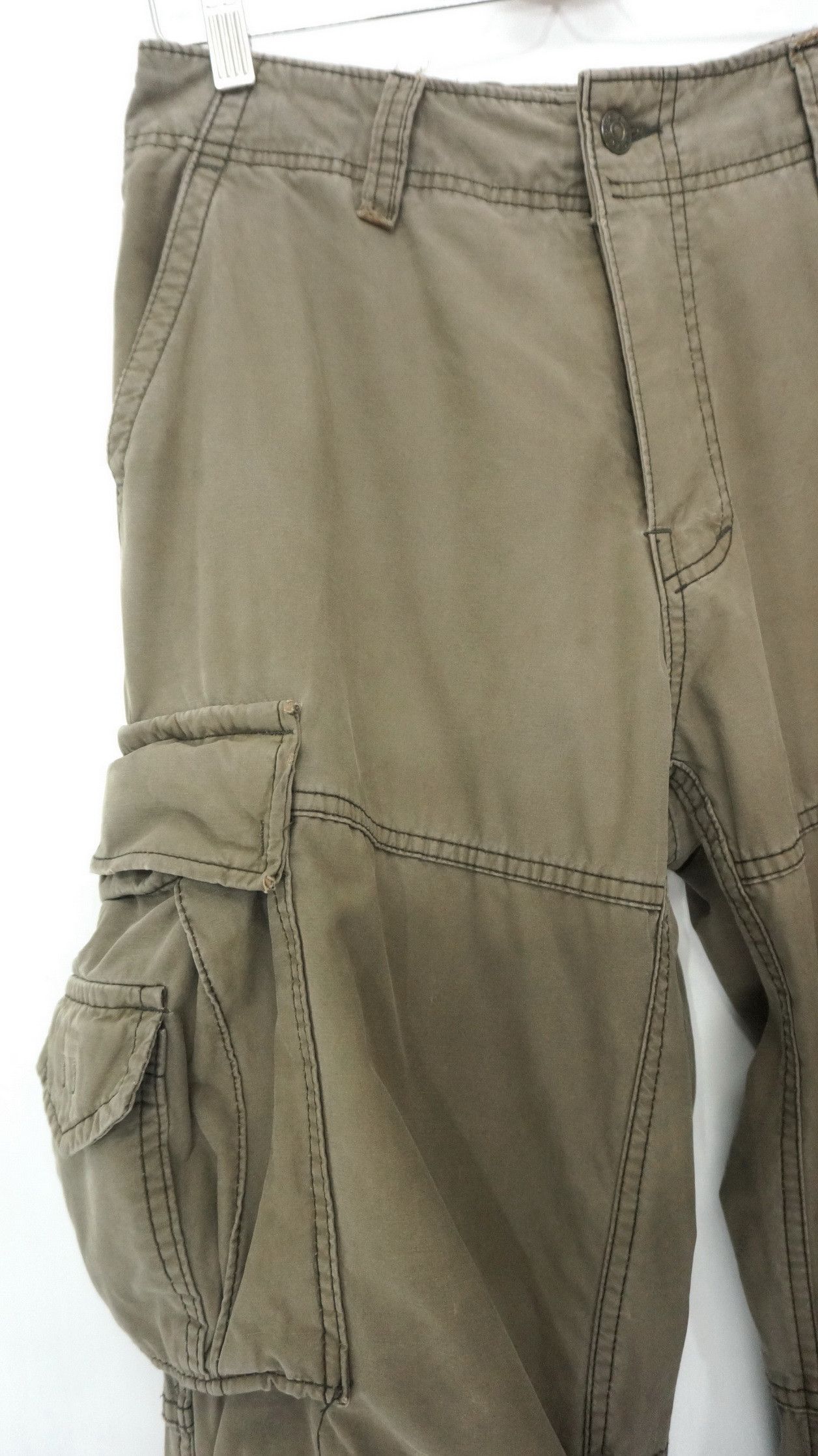Japanese Brand Vintage R&G Worn out Multi Nine Pocket Tactical Cargo Pants Size US 31 - 7 Thumbnail