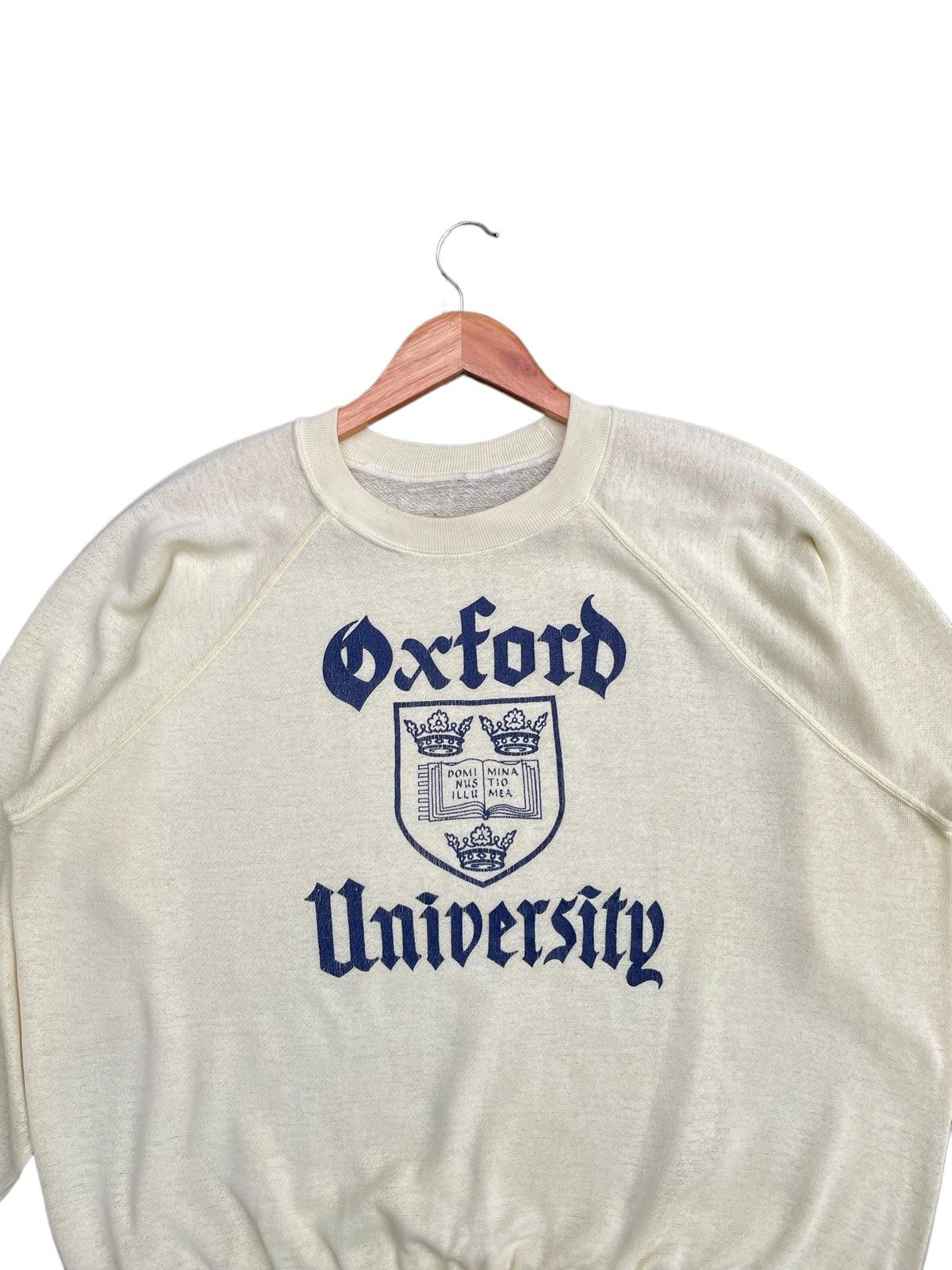 Vintage Vintage Paperthin Oxford University Crewneck Size US XL / EU 56 / 4 - 5 Thumbnail