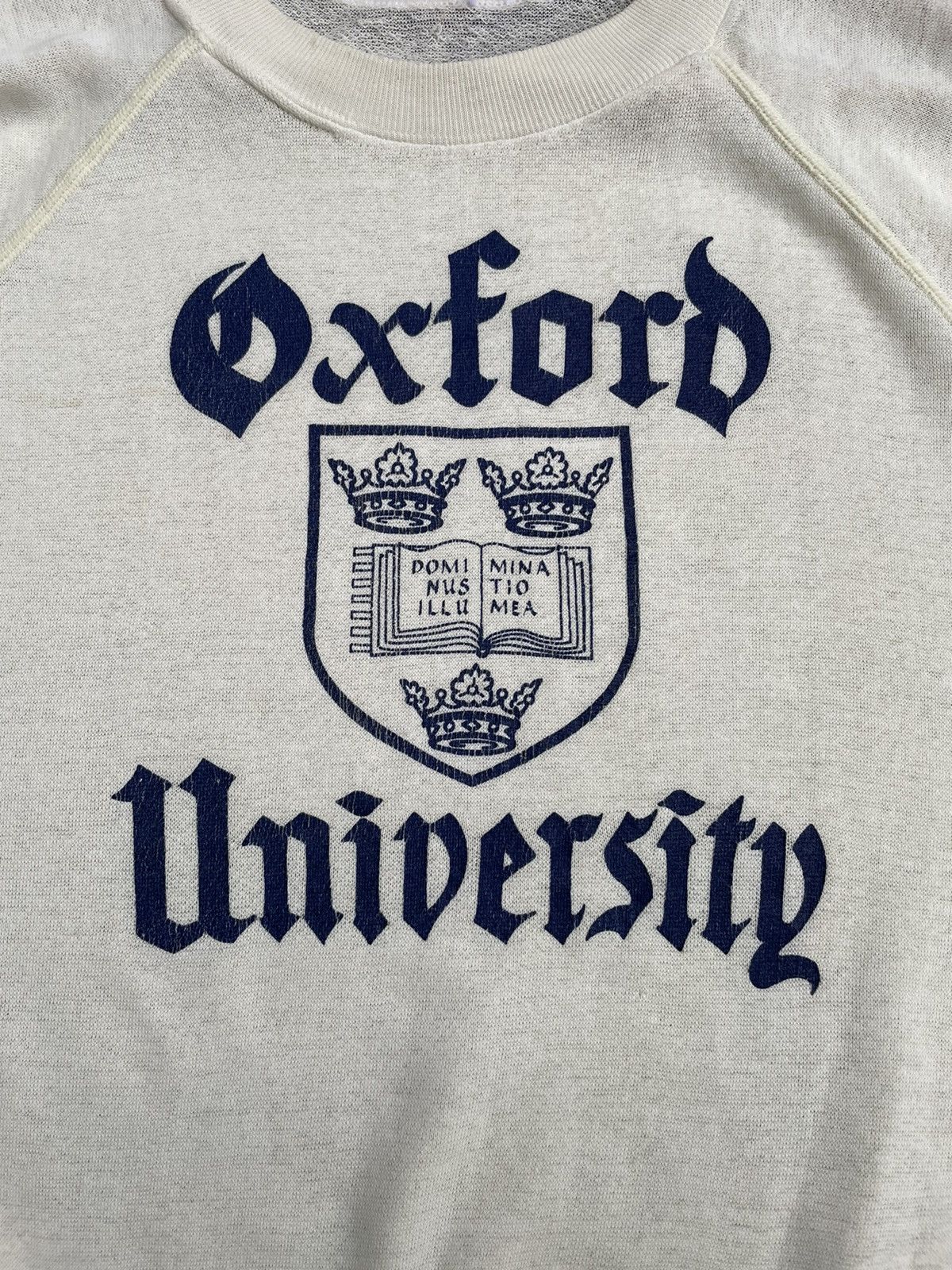 Vintage Vintage Paperthin Oxford University Crewneck Size US XL / EU 56 / 4 - 8 Thumbnail