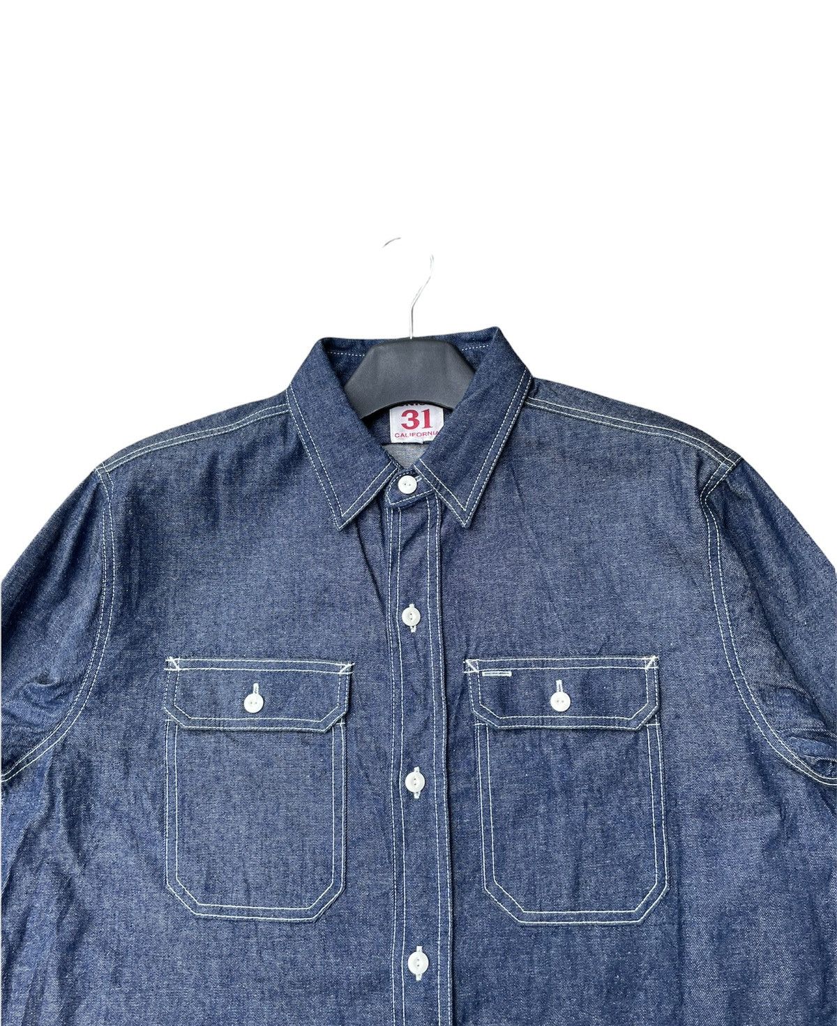 Japanese Brand Union 31 California Chambary Shirt Size US L / EU 52-54 / 3 - 5 Thumbnail