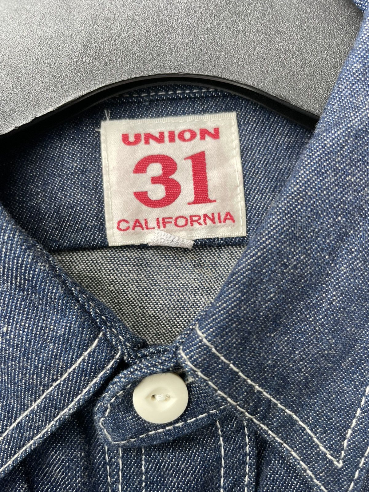 Japanese Brand Union 31 California Chambary Shirt Size US L / EU 52-54 / 3 - 9 Thumbnail