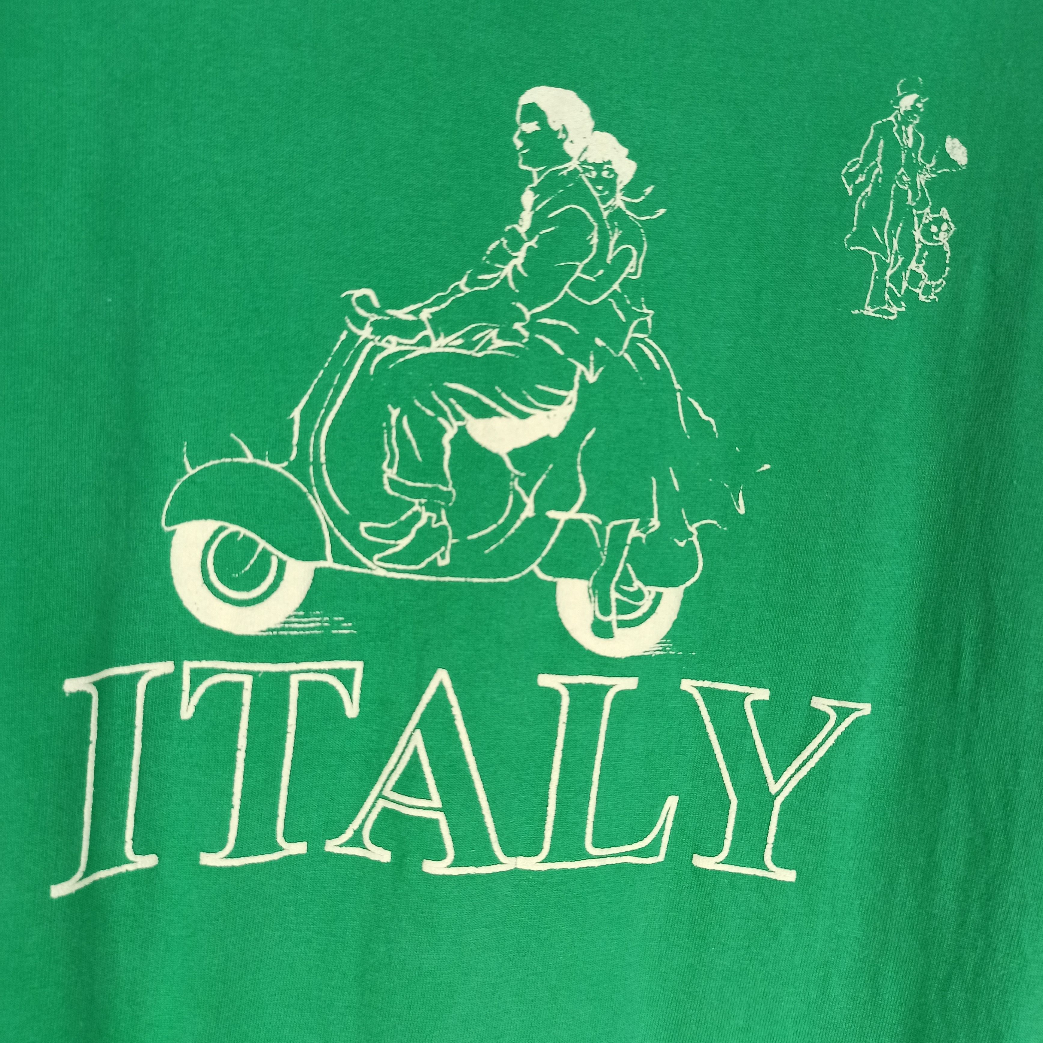 Japanese Brand Designer Italy Lens Concave Tshirt Nice Condition Size US L / EU 52-54 / 3 - 2 Thumbnail
