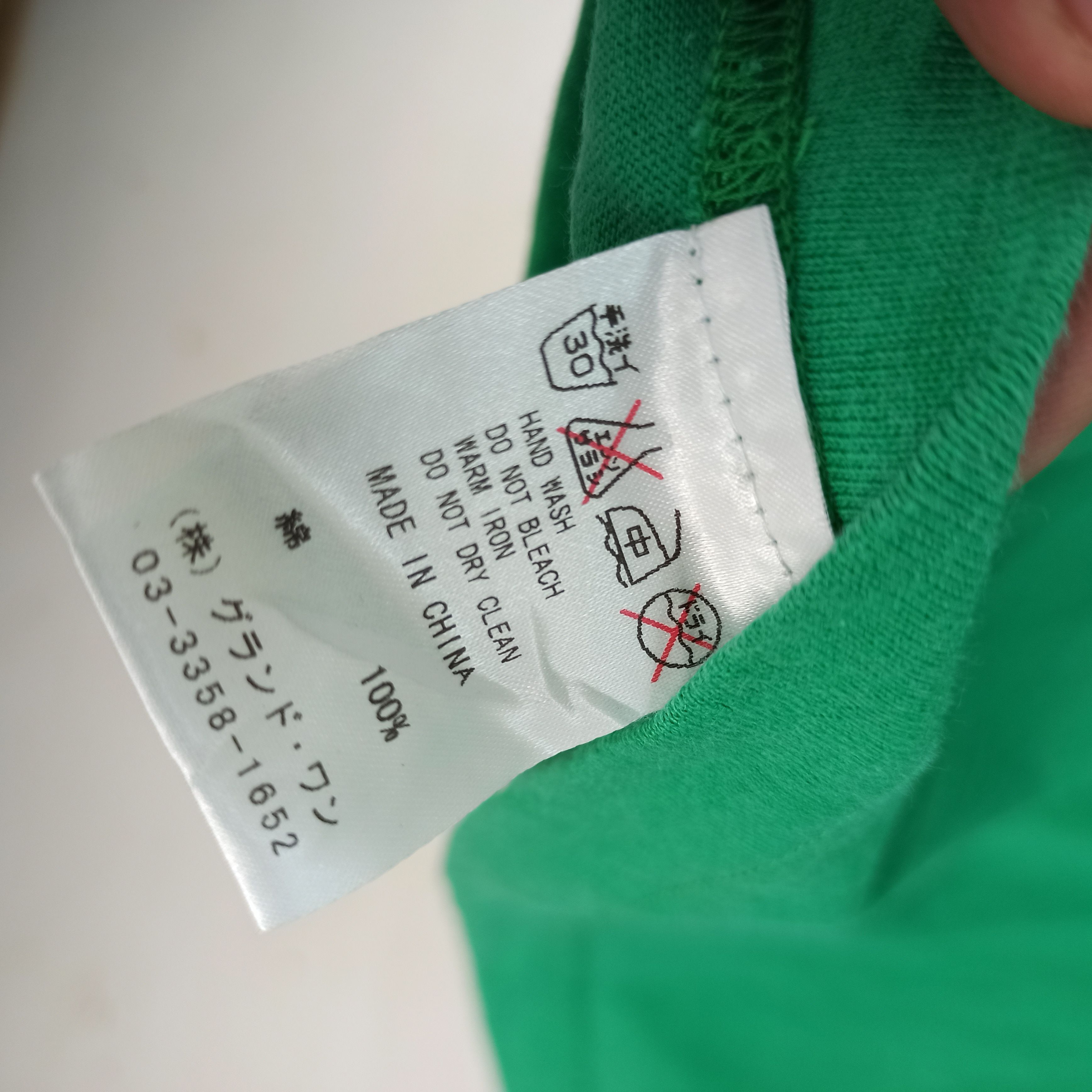Japanese Brand Designer Italy Lens Concave Tshirt Nice Condition Size US L / EU 52-54 / 3 - 8 Thumbnail