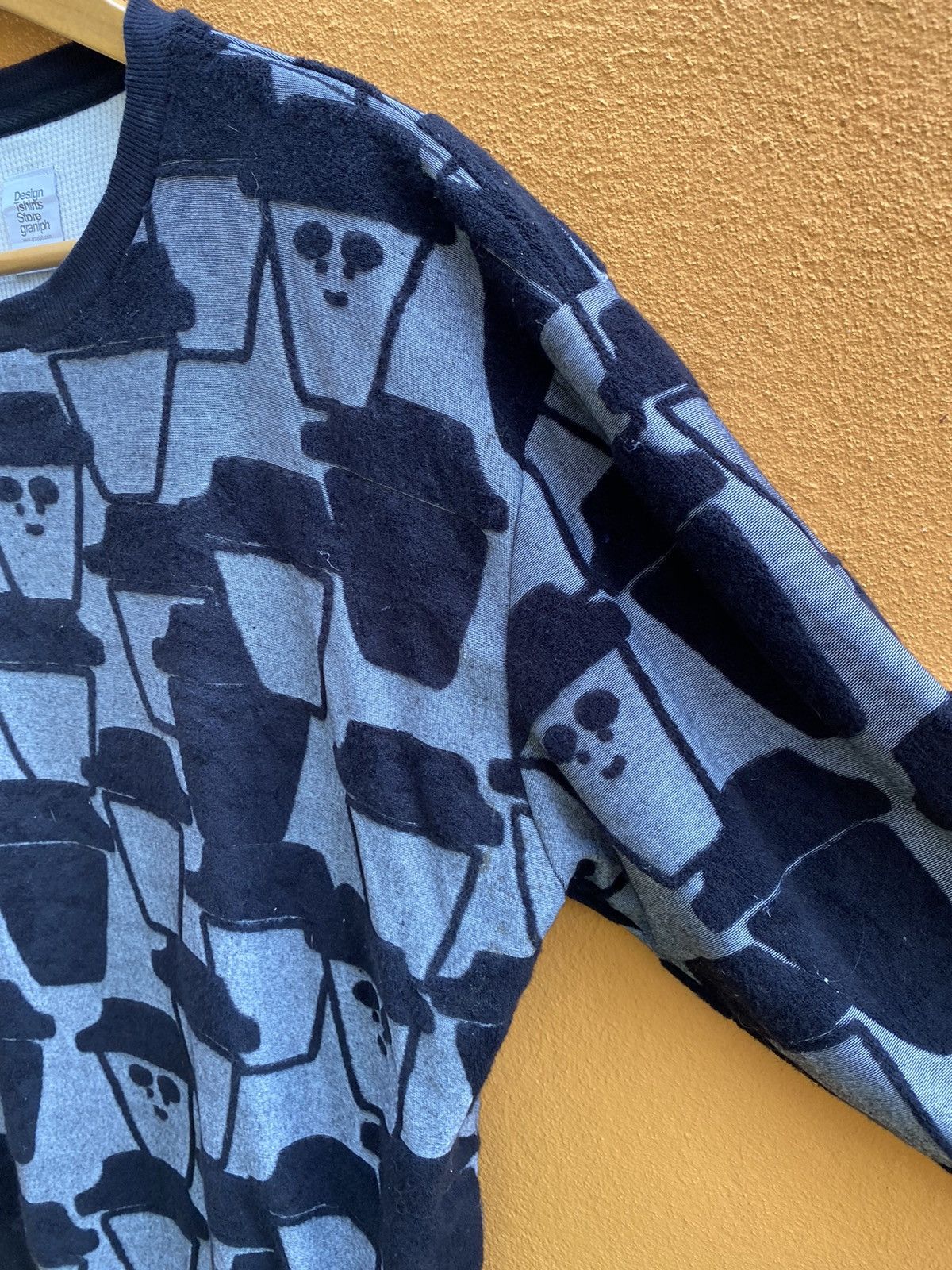 Japanese Brand 🔥 FULLPRINT GLASS ANIMATION SWEATSHIRT Size US S / EU 44-46 / 1 - 4 Thumbnail