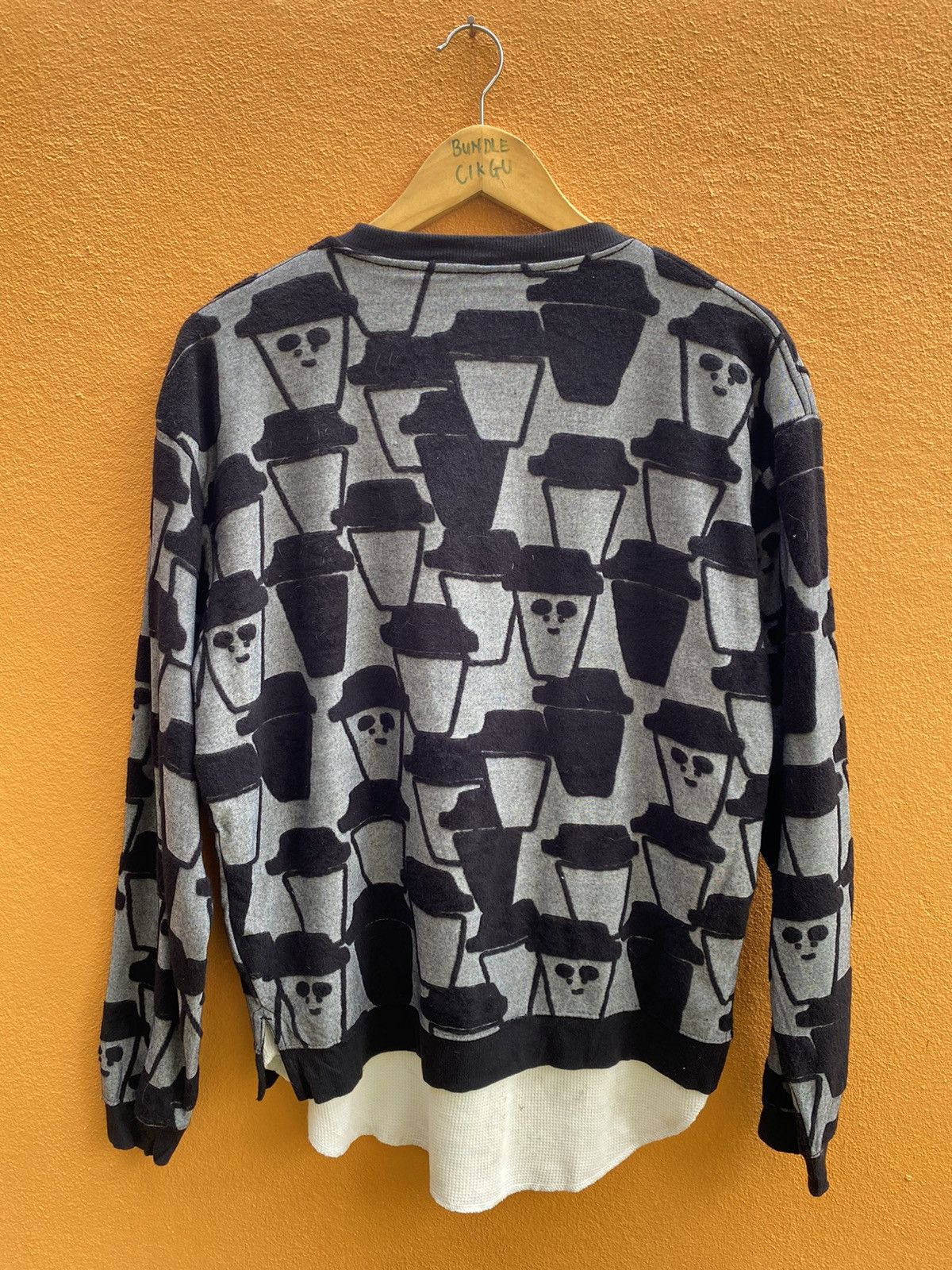 Japanese Brand 🔥 FULLPRINT GLASS ANIMATION SWEATSHIRT Size US S / EU 44-46 / 1 - 2 Thumbnail