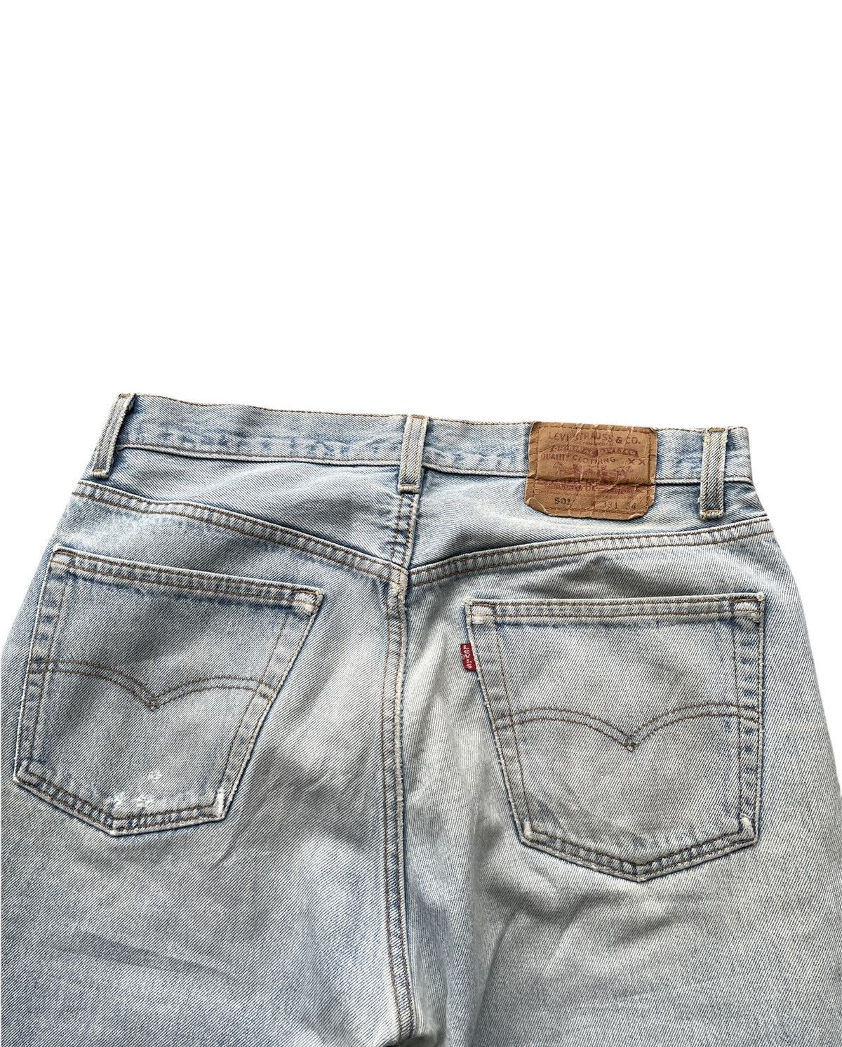 Levi's × Vintage Levi’s 501 e 1993 Usa Aging Custom Piece Size US 32 / EU 48 - 13 Thumbnail