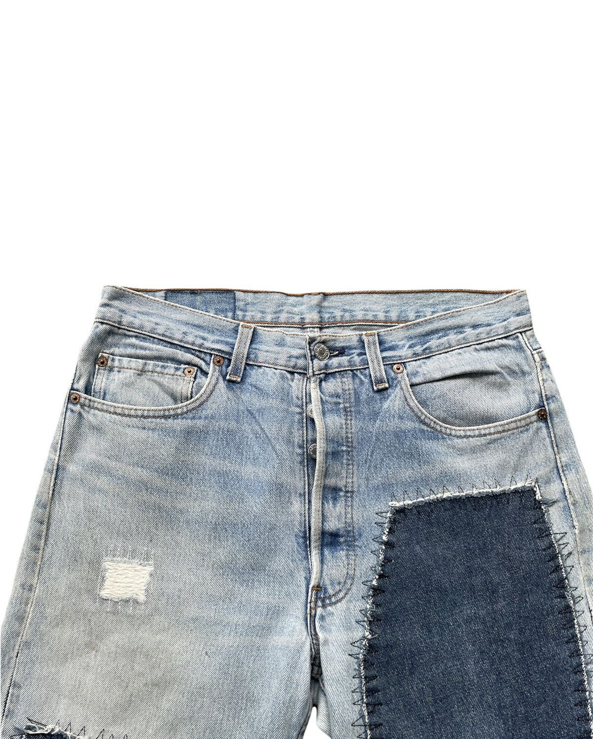 Levi's × Vintage Levi’s 501 e 1993 Usa Aging Custom Piece Size US 32 / EU 48 - 8 Thumbnail