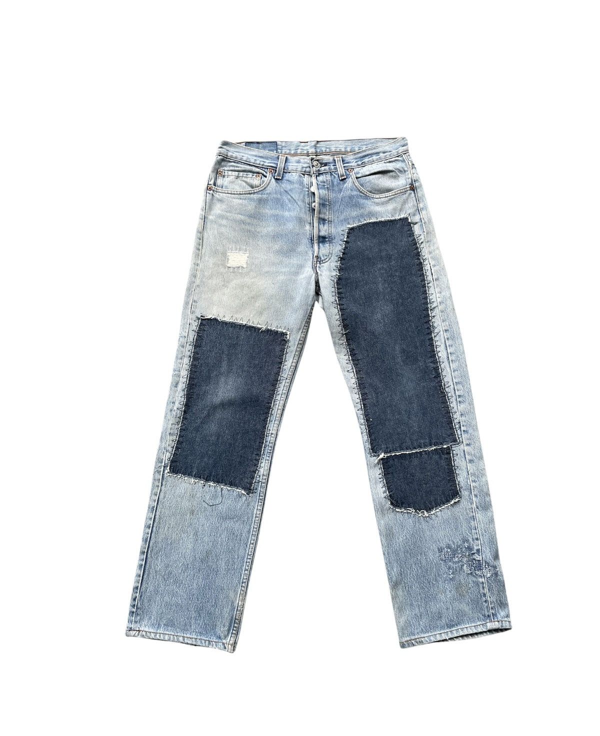 Levi's × Vintage Levi’s 501 e 1993 Usa Aging Custom Piece Size US 32 / EU 48 - 1 Thumbnail