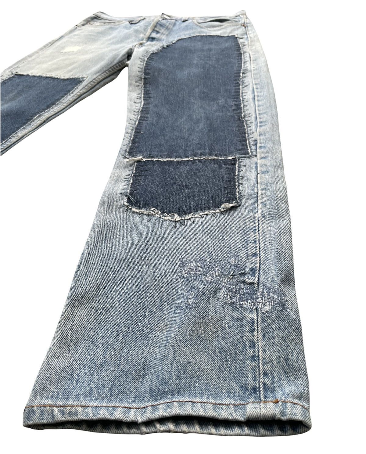 Levi's × Vintage Levi’s 501 e 1993 Usa Aging Custom Piece Size US 32 / EU 48 - 3 Thumbnail