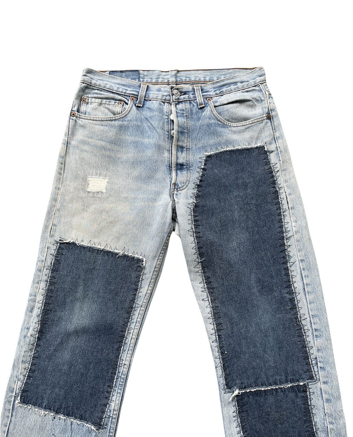 Levi's × Vintage Levi’s 501 e 1993 Usa Aging Custom Piece Size US 32 / EU 48 - 6 Thumbnail