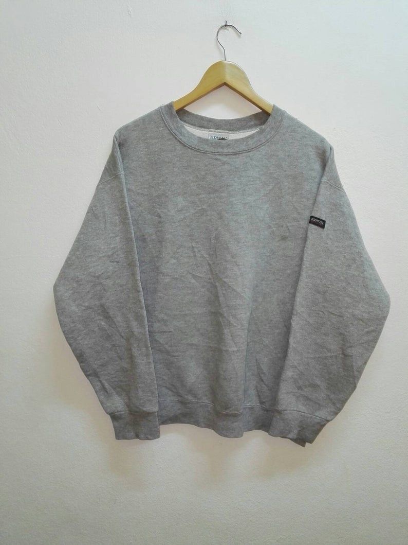Vintage Edwin Plain Grey Sweatshirt (338)