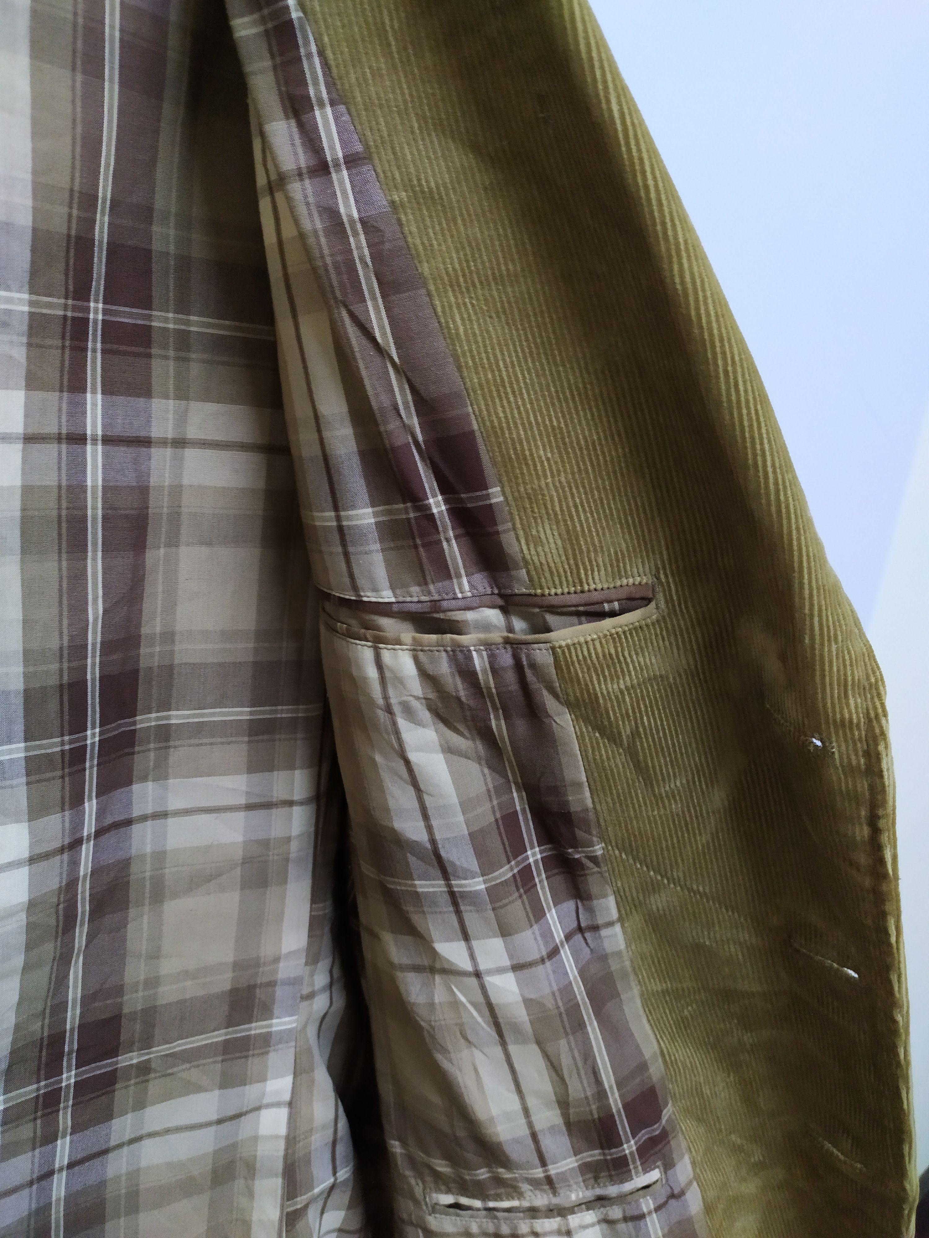 Japanese Brand CONDUROY BLAZER COAT FADED JACKET Size 38R - 5 Thumbnail