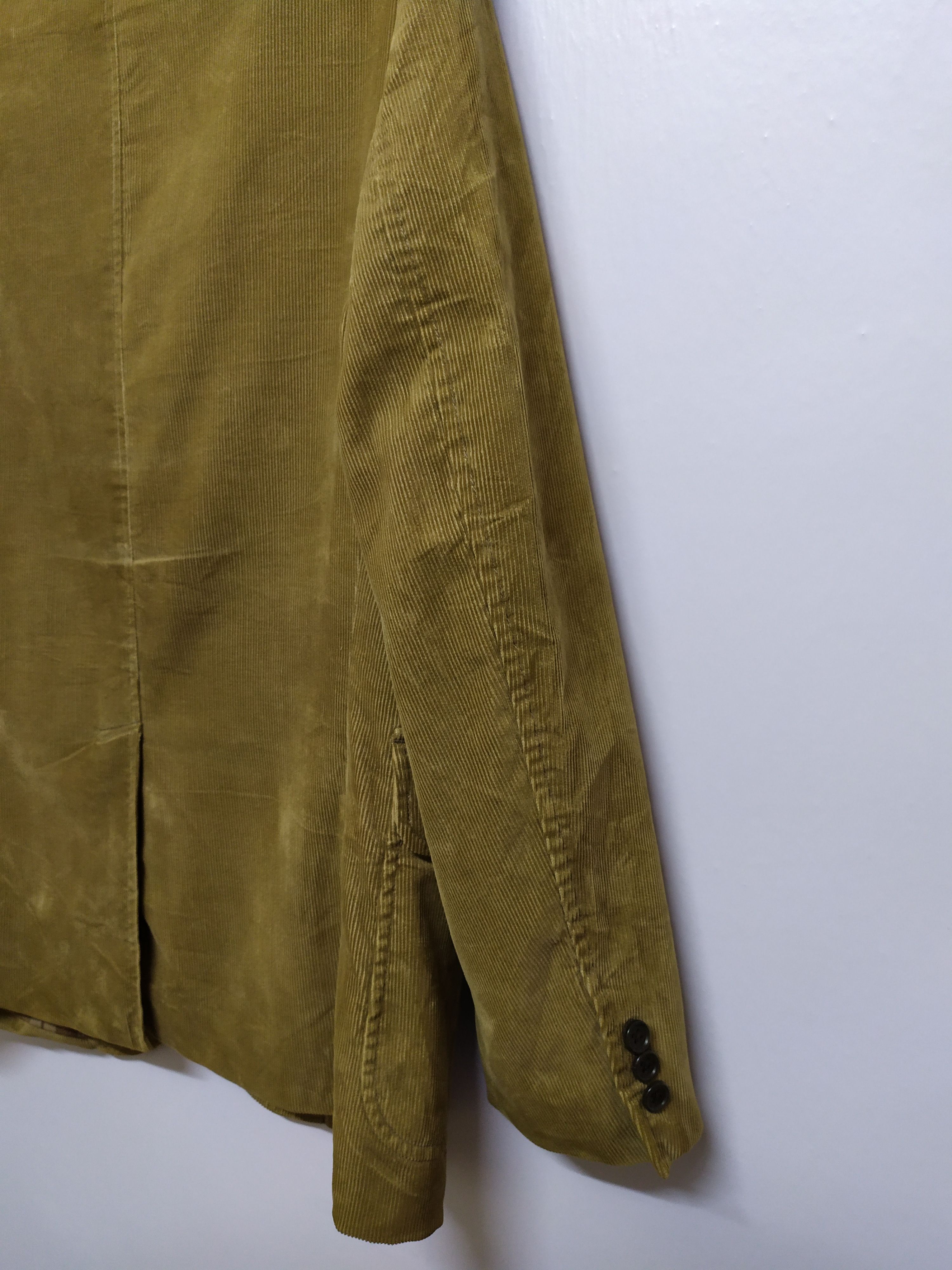 Japanese Brand CONDUROY BLAZER COAT FADED JACKET Size 38R - 8 Thumbnail