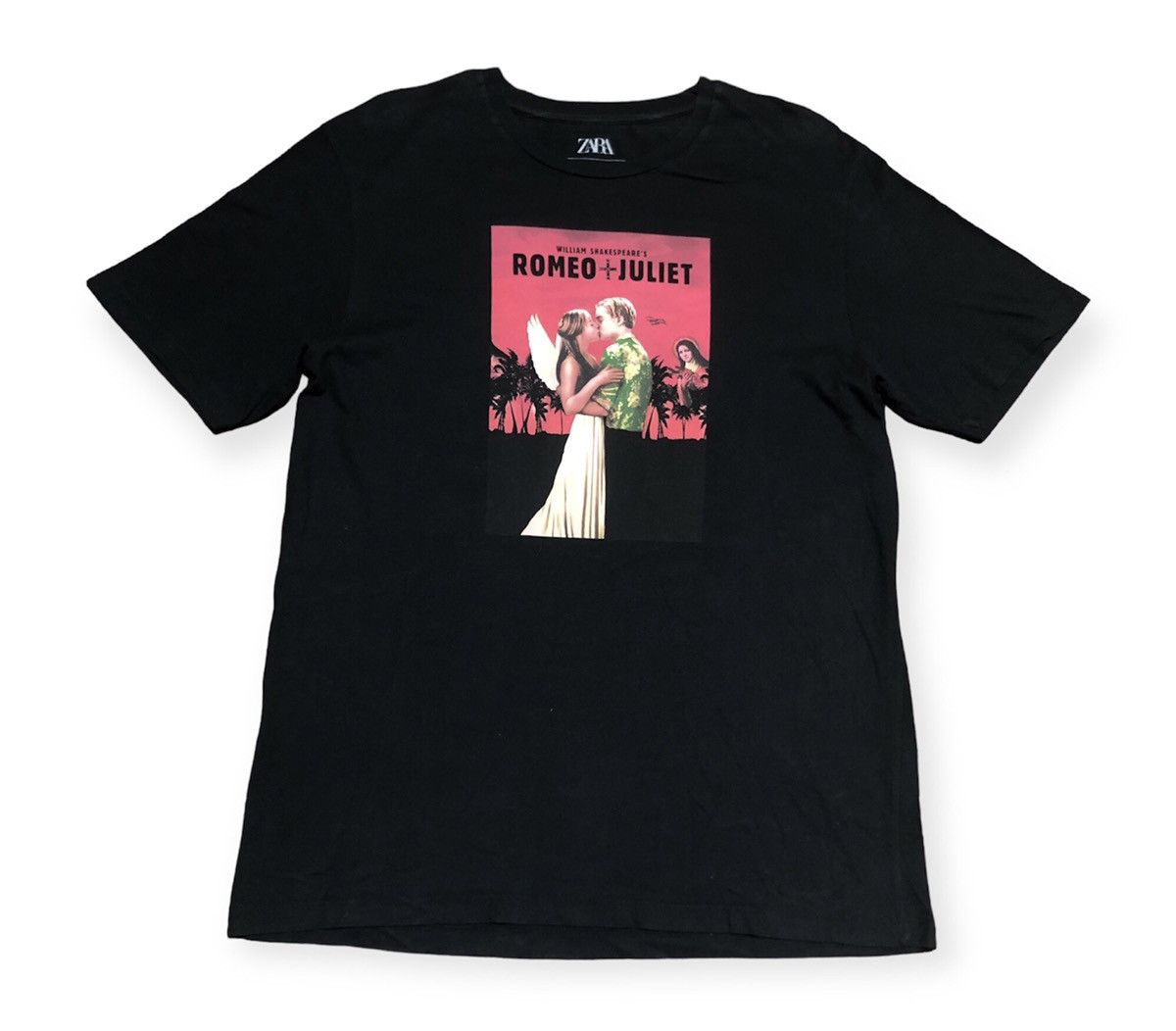 Vintage Rare Romeo Juliet 90s Movie Tee (Leonardo De caprio) Size US XL / EU 56 / 4 - 2 Thumbnail