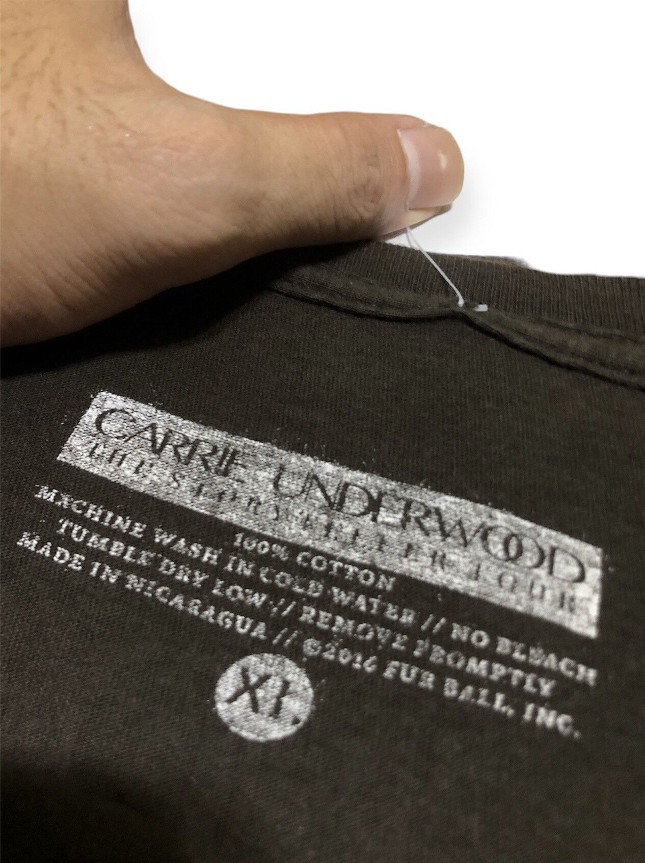 Band Tees Carrie Underwood original Tour tee oversize Size US XL / EU 56 / 4 - 4 Thumbnail