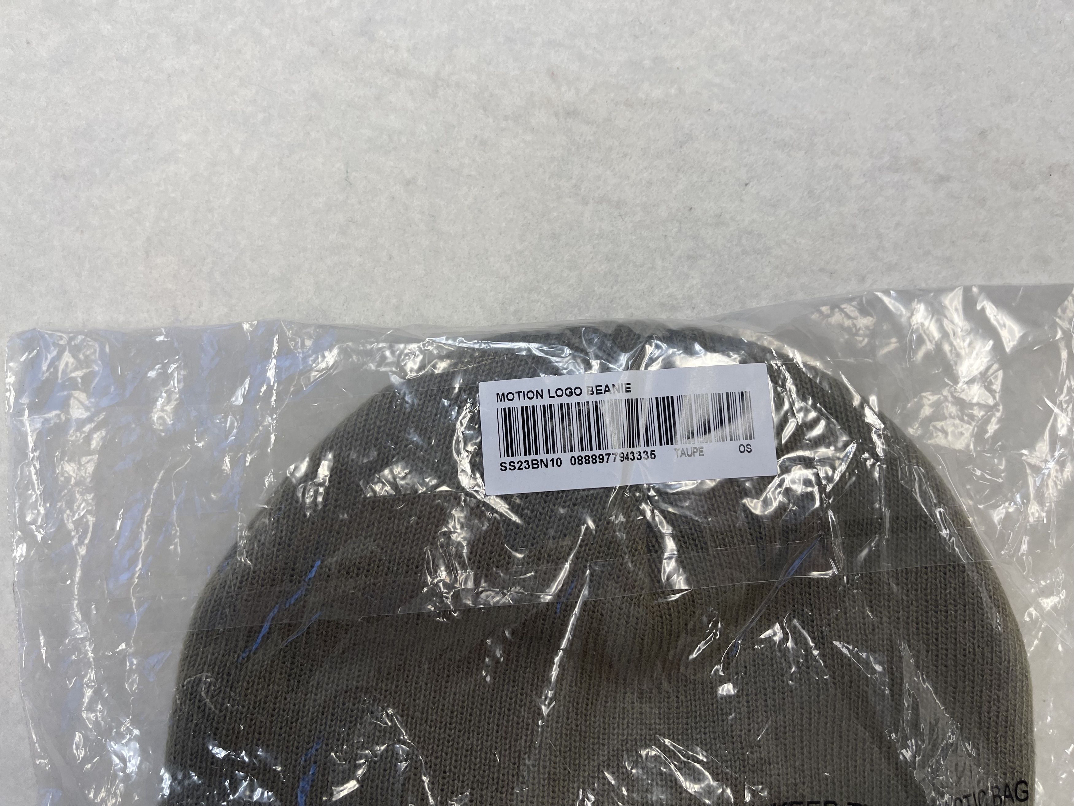 Supreme Supreme Motion Logo Beanie Taupe size adjustable Size ONE SIZE - 4 Thumbnail