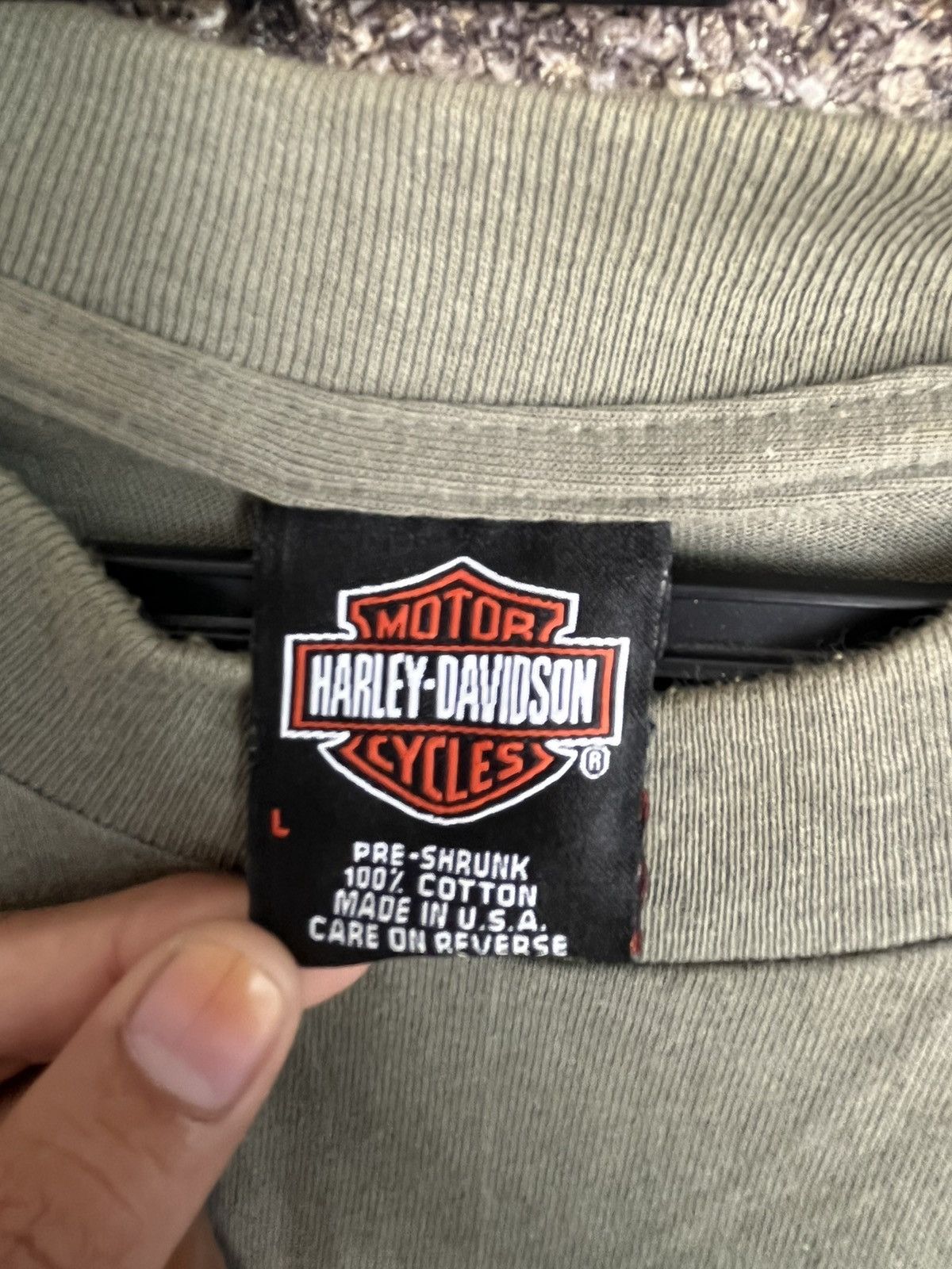 Vintage Harley davidson ft34 Size US L / EU 52-54 / 3 - 3 Thumbnail
