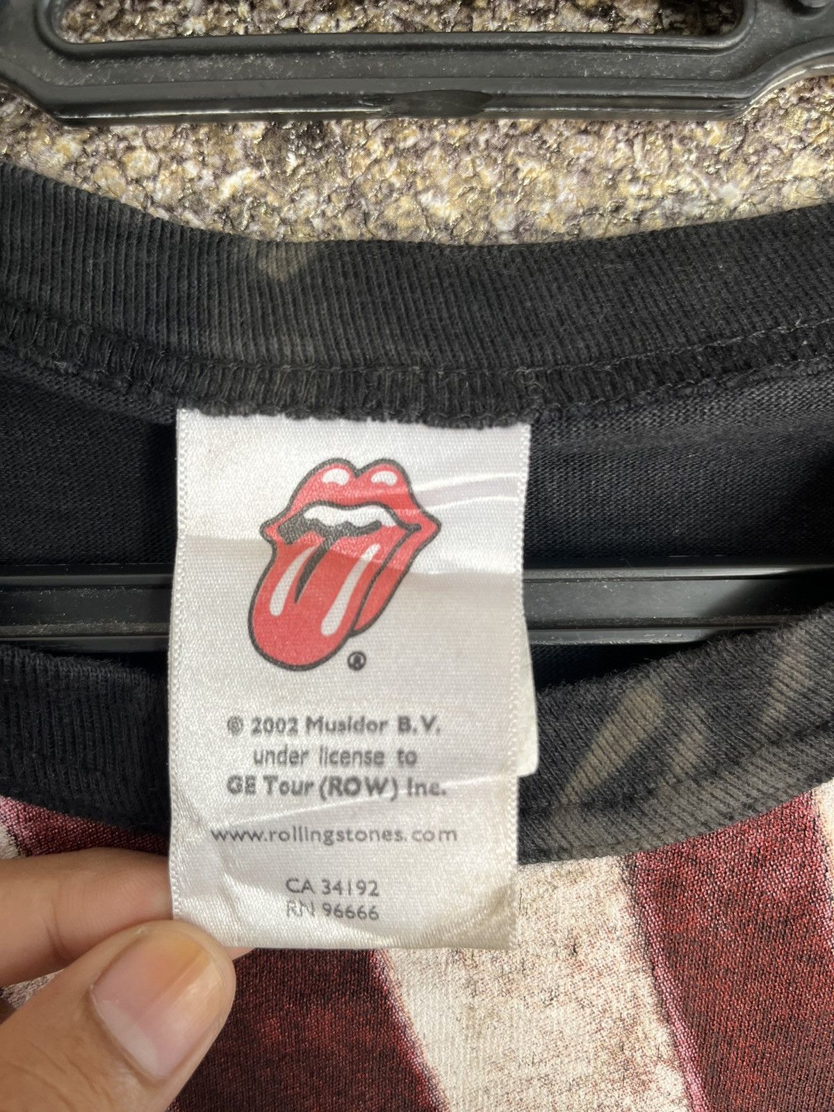 Band Tees × The Rolling Stones × Vintage Rolling stones ft34 Size US M / EU 48-50 / 2 - 3 Thumbnail