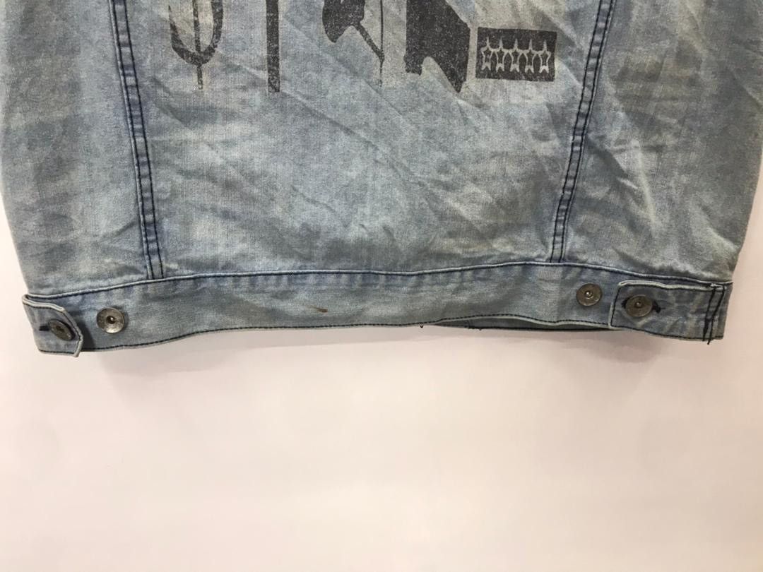 Seditionaries ENOVATIVE sedionaries vest denim jacket punk style Size US XL / EU 56 / 4 - 12 Thumbnail