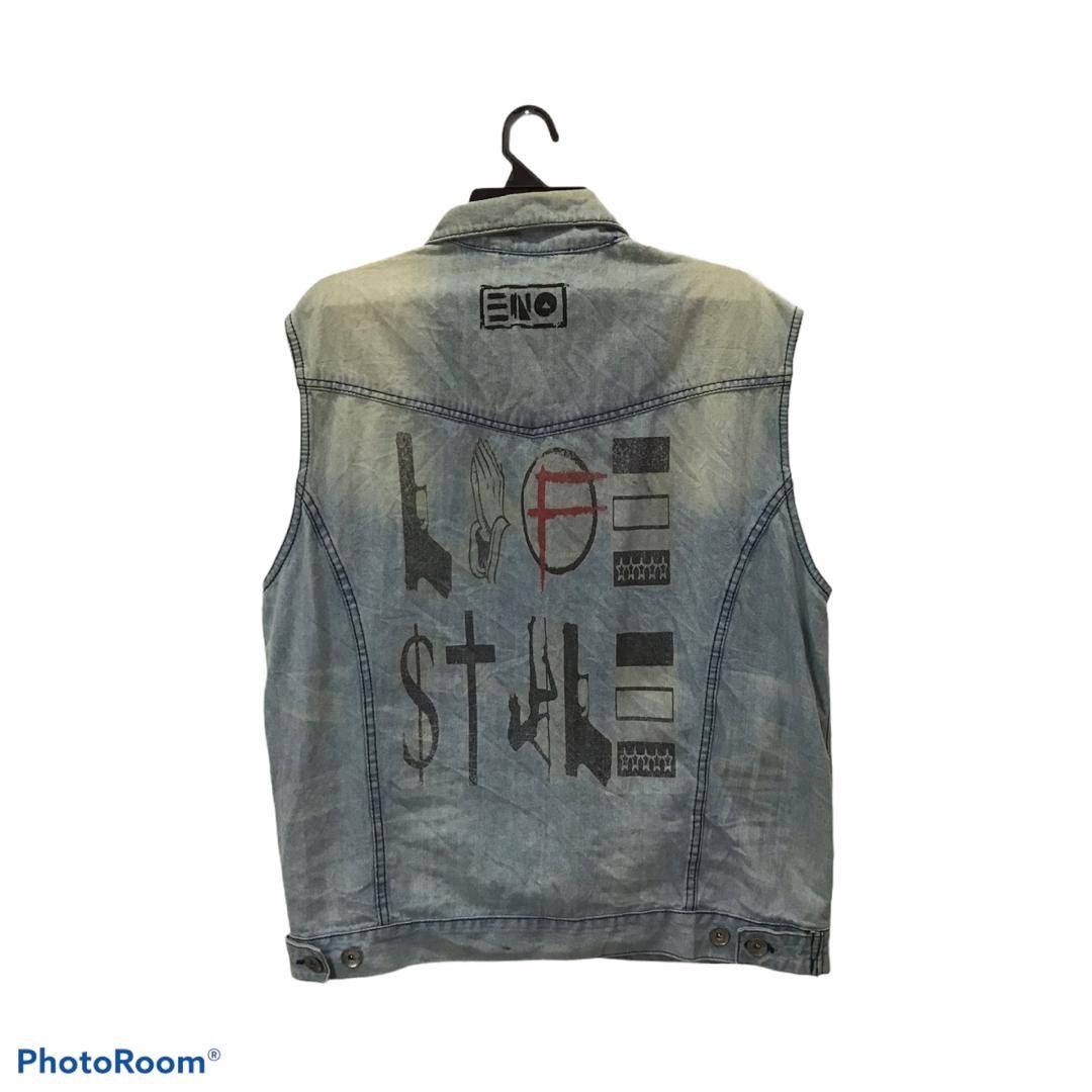 Seditionaries ENOVATIVE sedionaries vest denim jacket punk style Size US XL / EU 56 / 4 - 2 Thumbnail