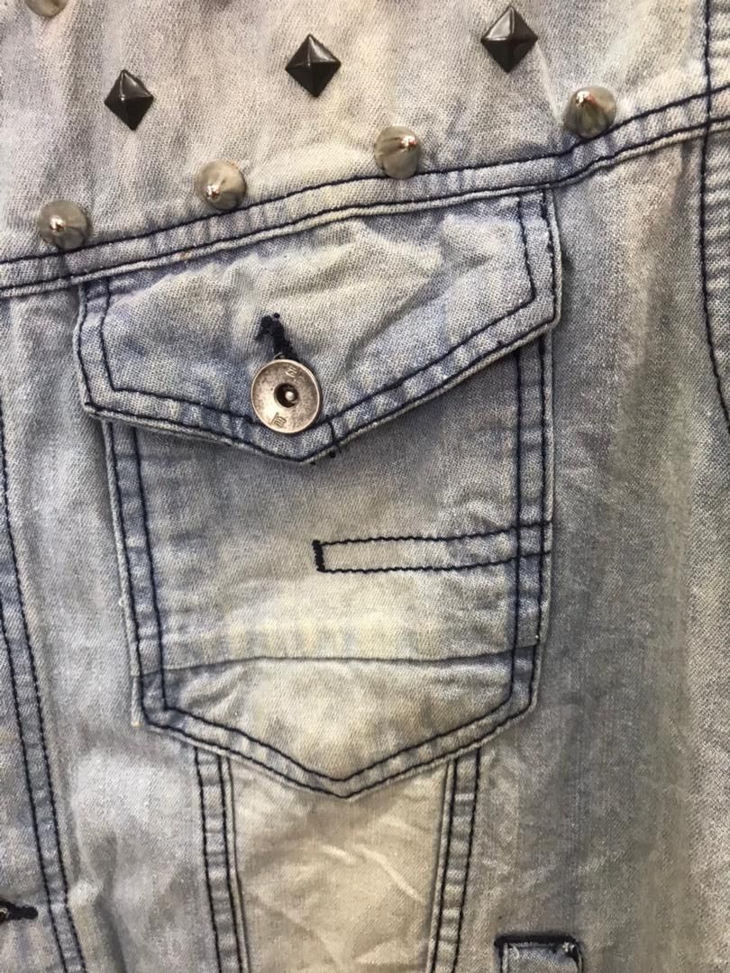 Seditionaries ENOVATIVE sedionaries vest denim jacket punk style Size US XL / EU 56 / 4 - 7 Thumbnail