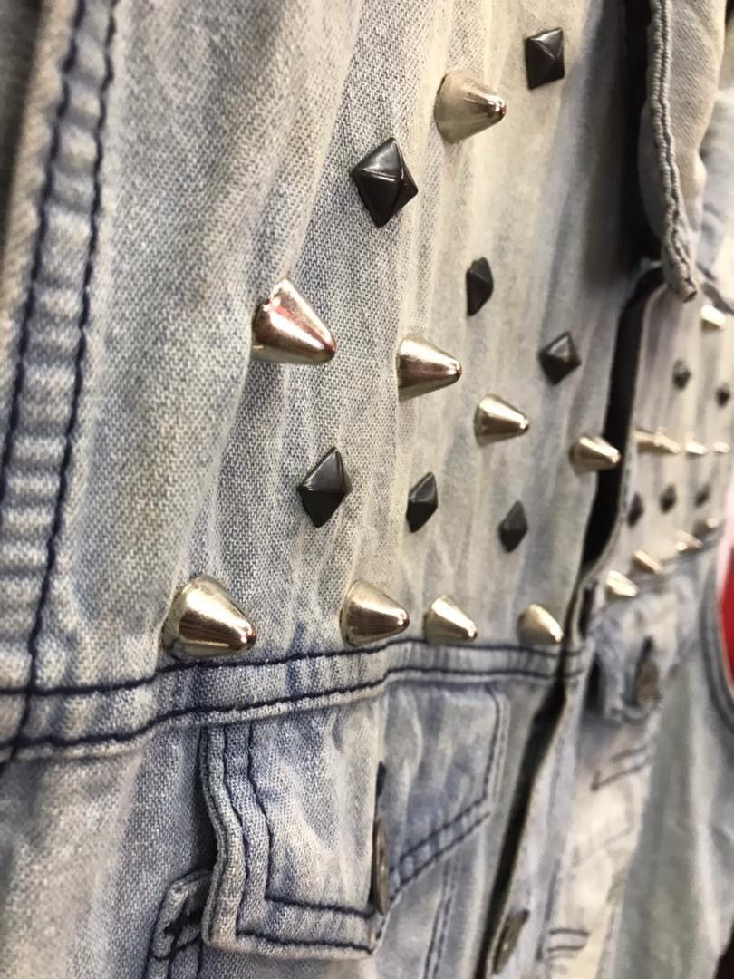 Seditionaries ENOVATIVE sedionaries vest denim jacket punk style Size US XL / EU 56 / 4 - 8 Thumbnail