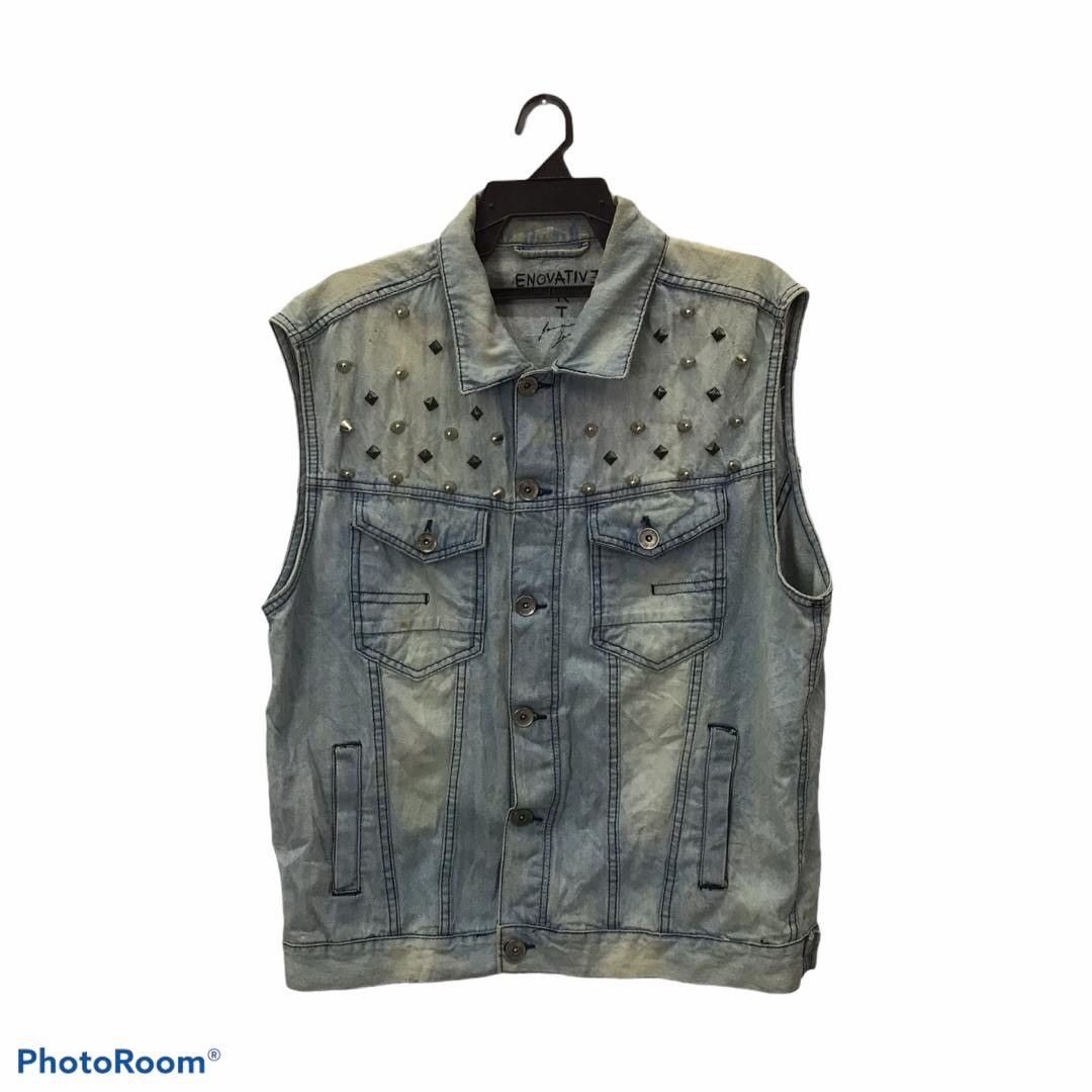Seditionaries ENOVATIVE sedionaries vest denim jacket punk style Size US XL / EU 56 / 4 - 1 Thumbnail