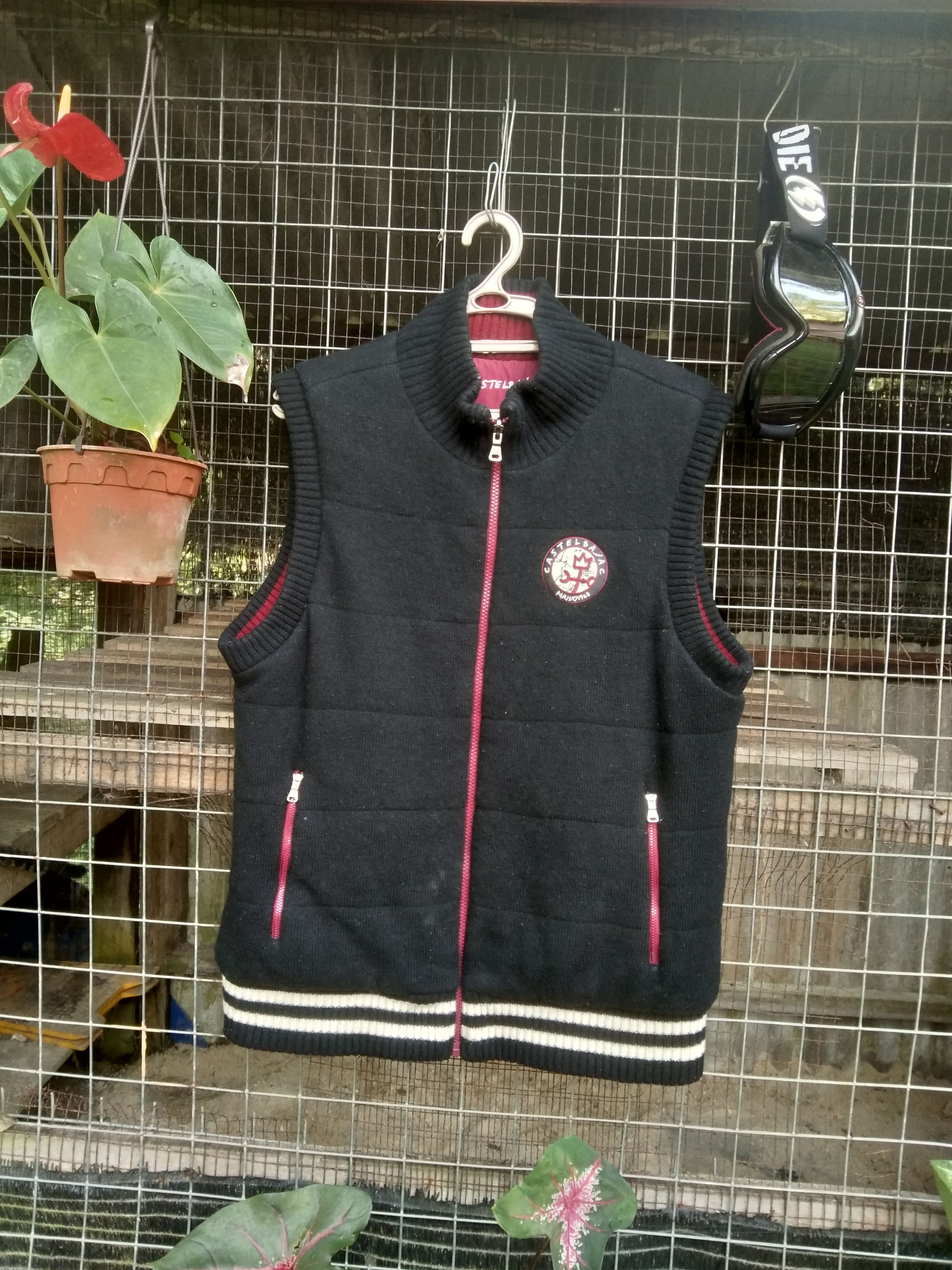 Designer × Jean Charles De Castelbajac REVERSIBLE KNIT SWEATER VEST JACKET Size US M / EU 48-50 / 2 - 2 Thumbnail