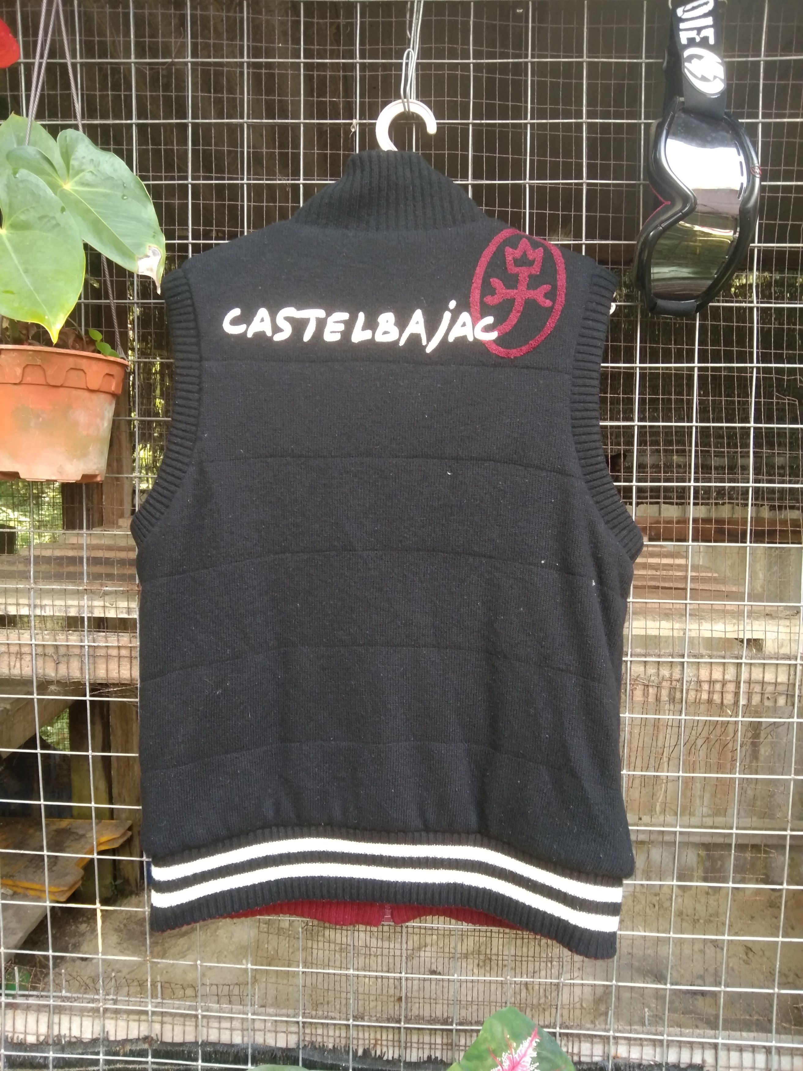 Designer × Jean Charles De Castelbajac REVERSIBLE KNIT SWEATER VEST JACKET Size US M / EU 48-50 / 2 - 9 Thumbnail