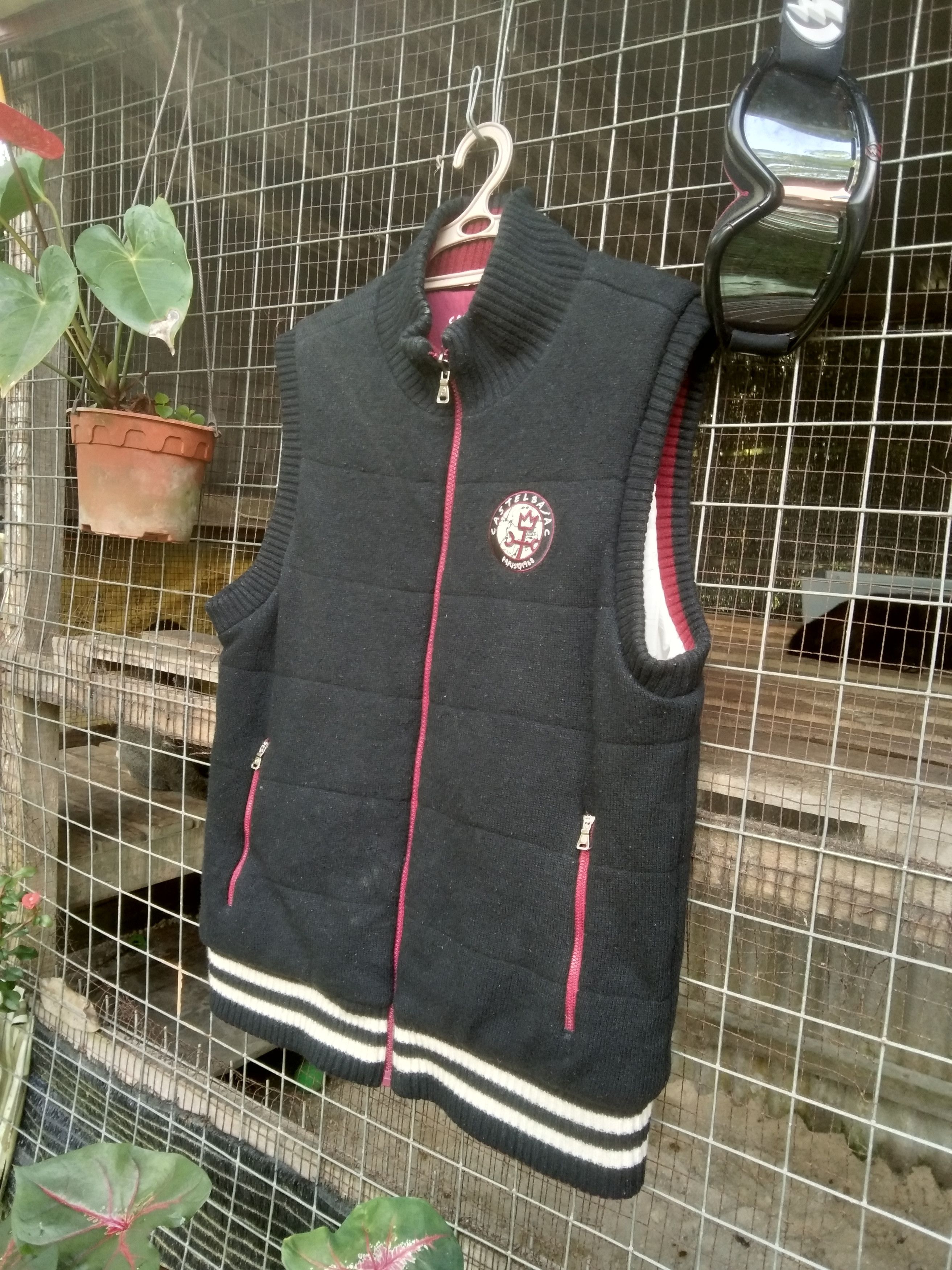 Designer × Jean Charles De Castelbajac REVERSIBLE KNIT SWEATER VEST JACKET Size US M / EU 48-50 / 2 - 3 Thumbnail