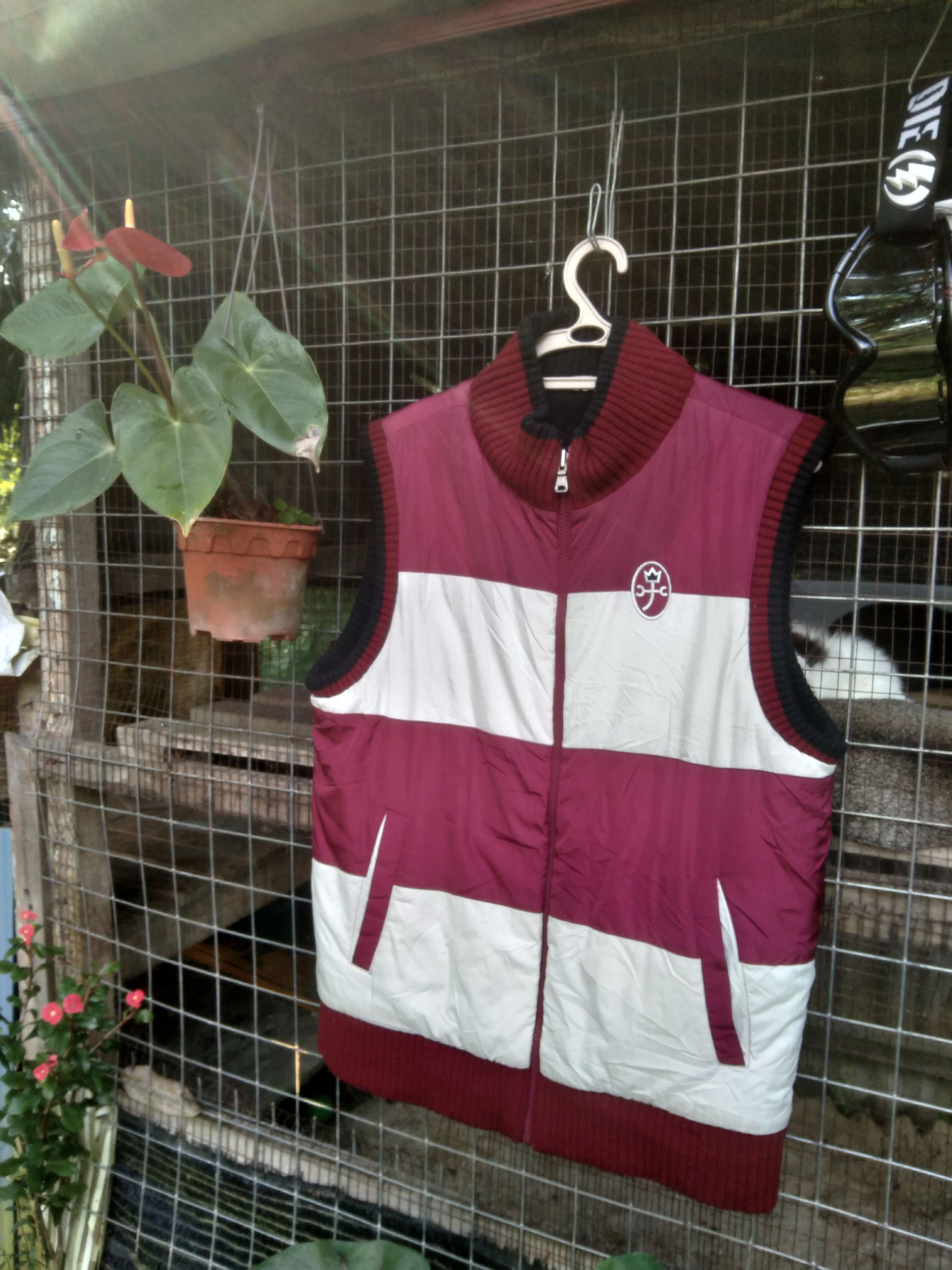 Designer × Jean Charles De Castelbajac REVERSIBLE KNIT SWEATER VEST JACKET Size US M / EU 48-50 / 2 - 5 Thumbnail