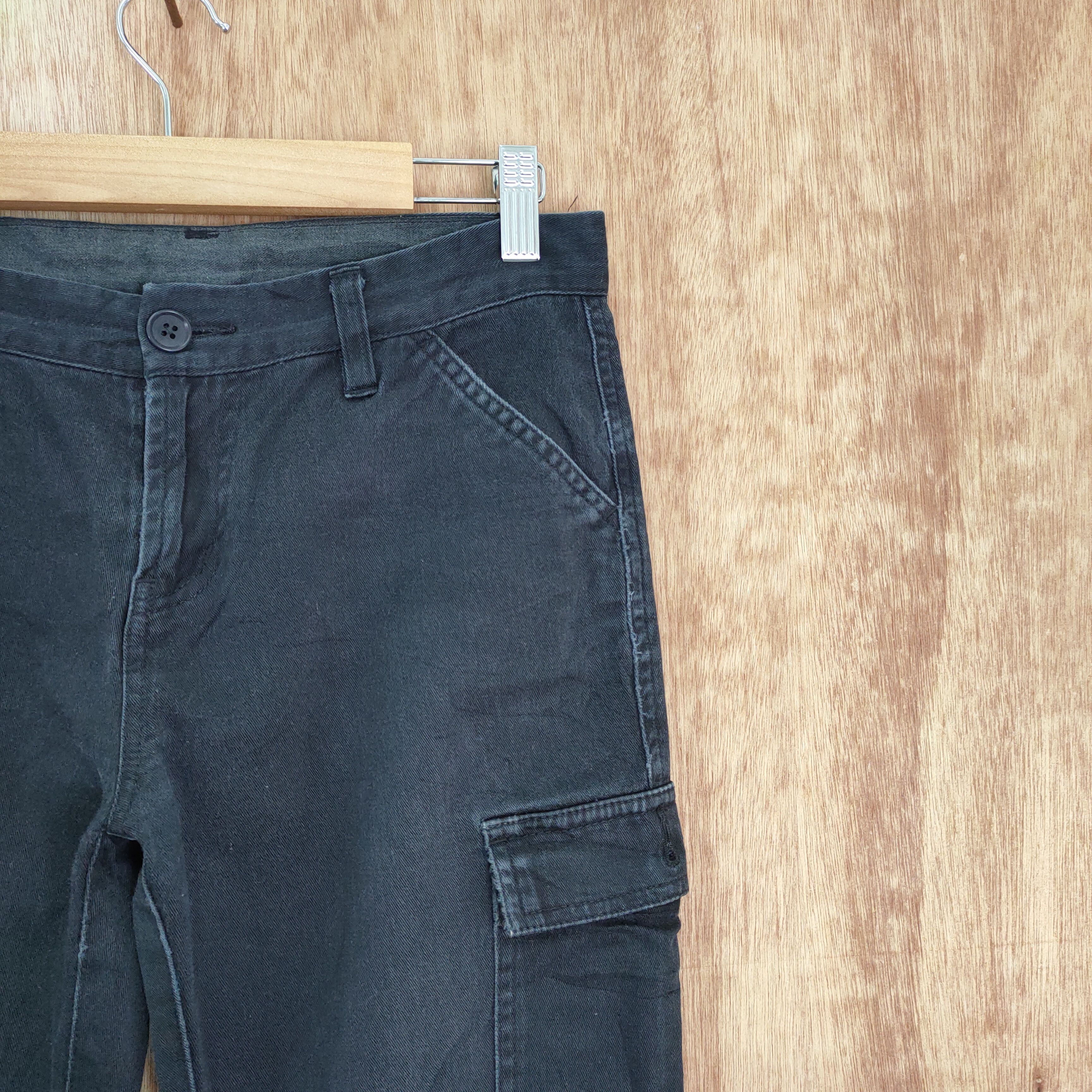 Japanese Brand JAPANESE BRAND FLARE CARGO PANTS Size US 26 / EU 42 - 9 Thumbnail