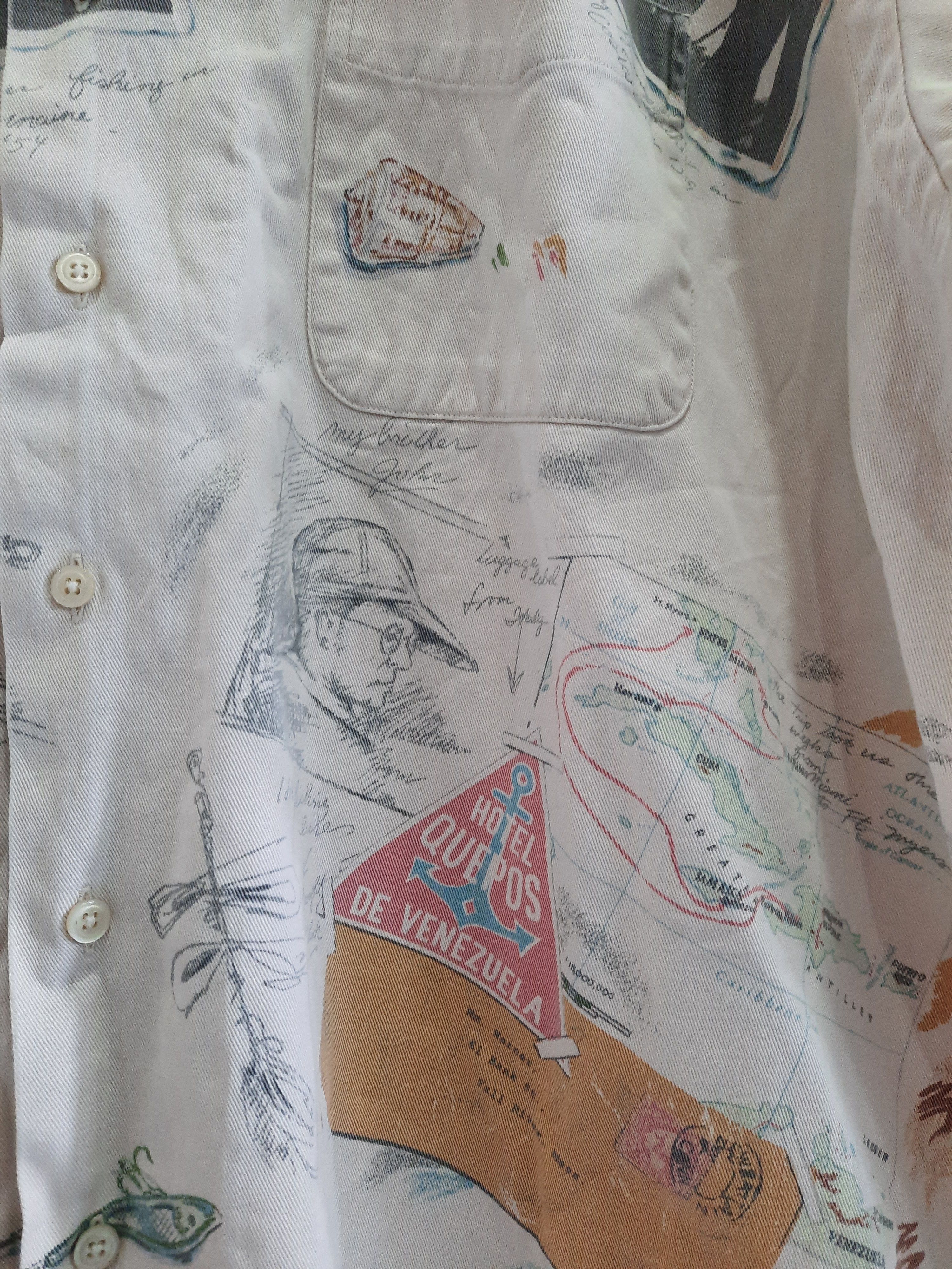 Archival Vintage Polo Ralph Lauren Camp Shirt