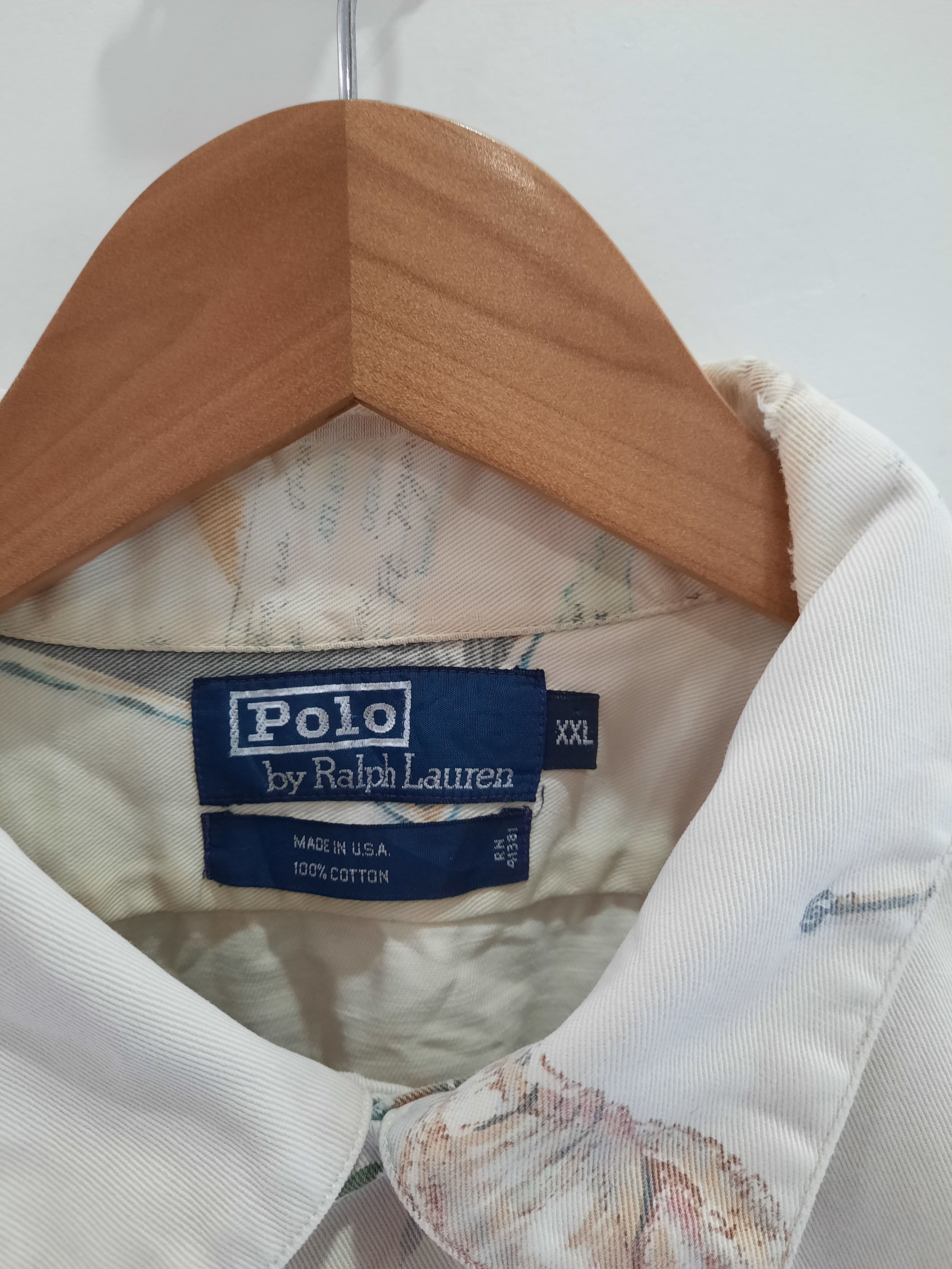 Archival Vintage Polo Ralph Lauren Camp Shirt