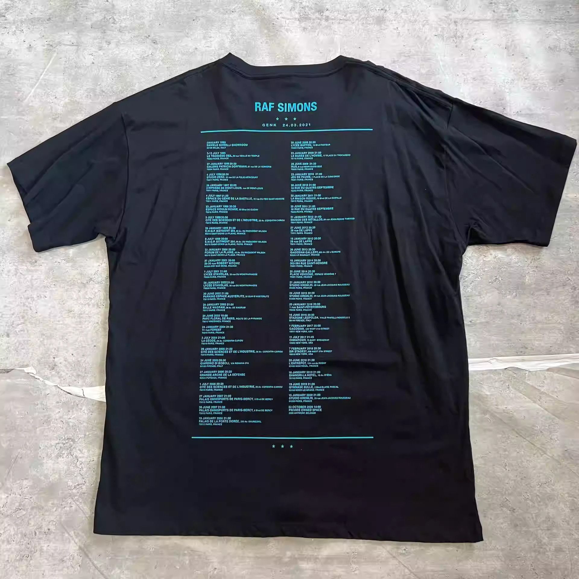 Raf Simons Raf Simons 21fw slogan short sleeve tee Size US XL / EU 56 / 4 - 1 Thumbnail