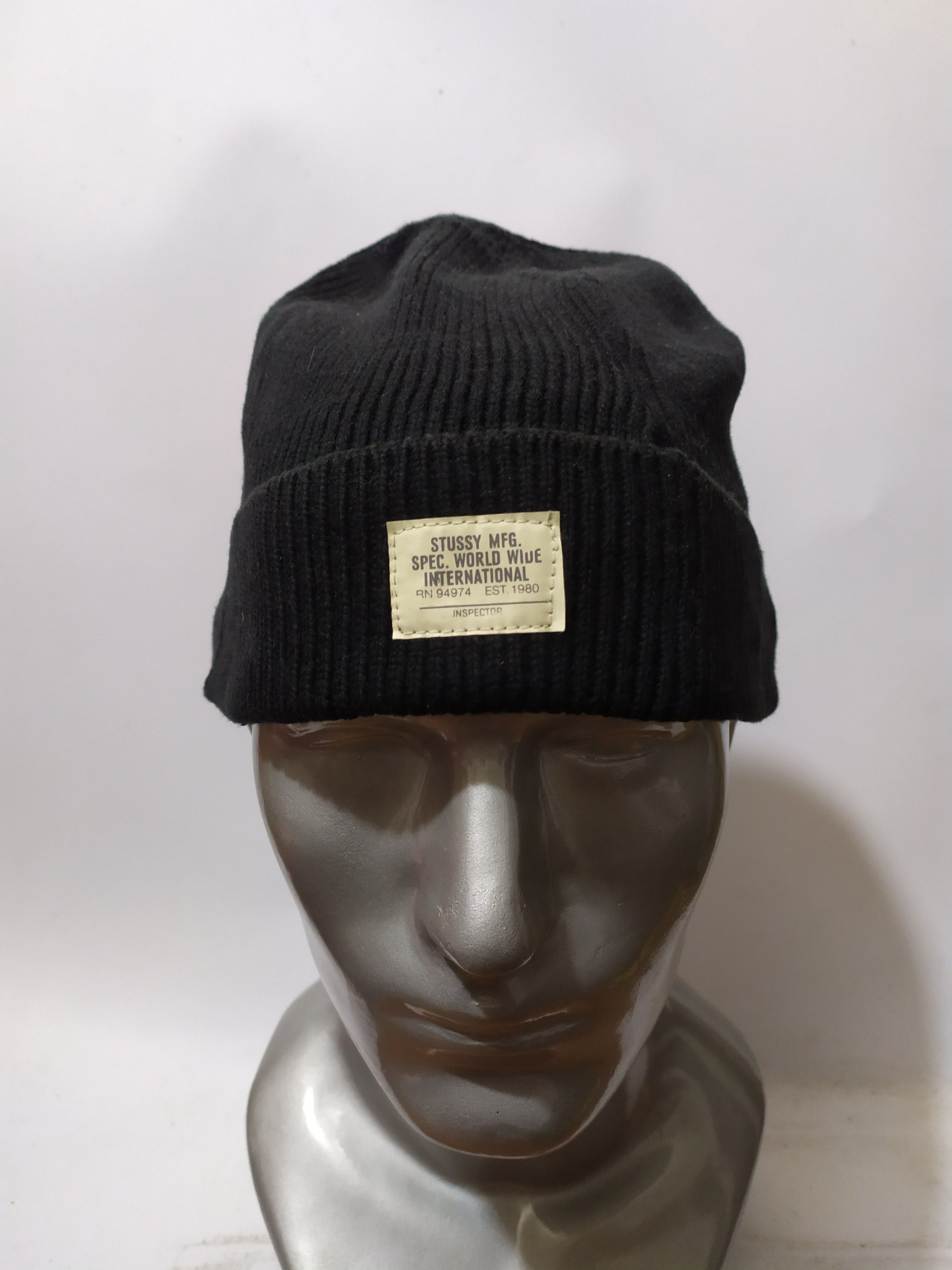 Stussy 🔥Stussy MFG Military Design Beanie Hats Size ONE SIZE - 1 Thumbnail