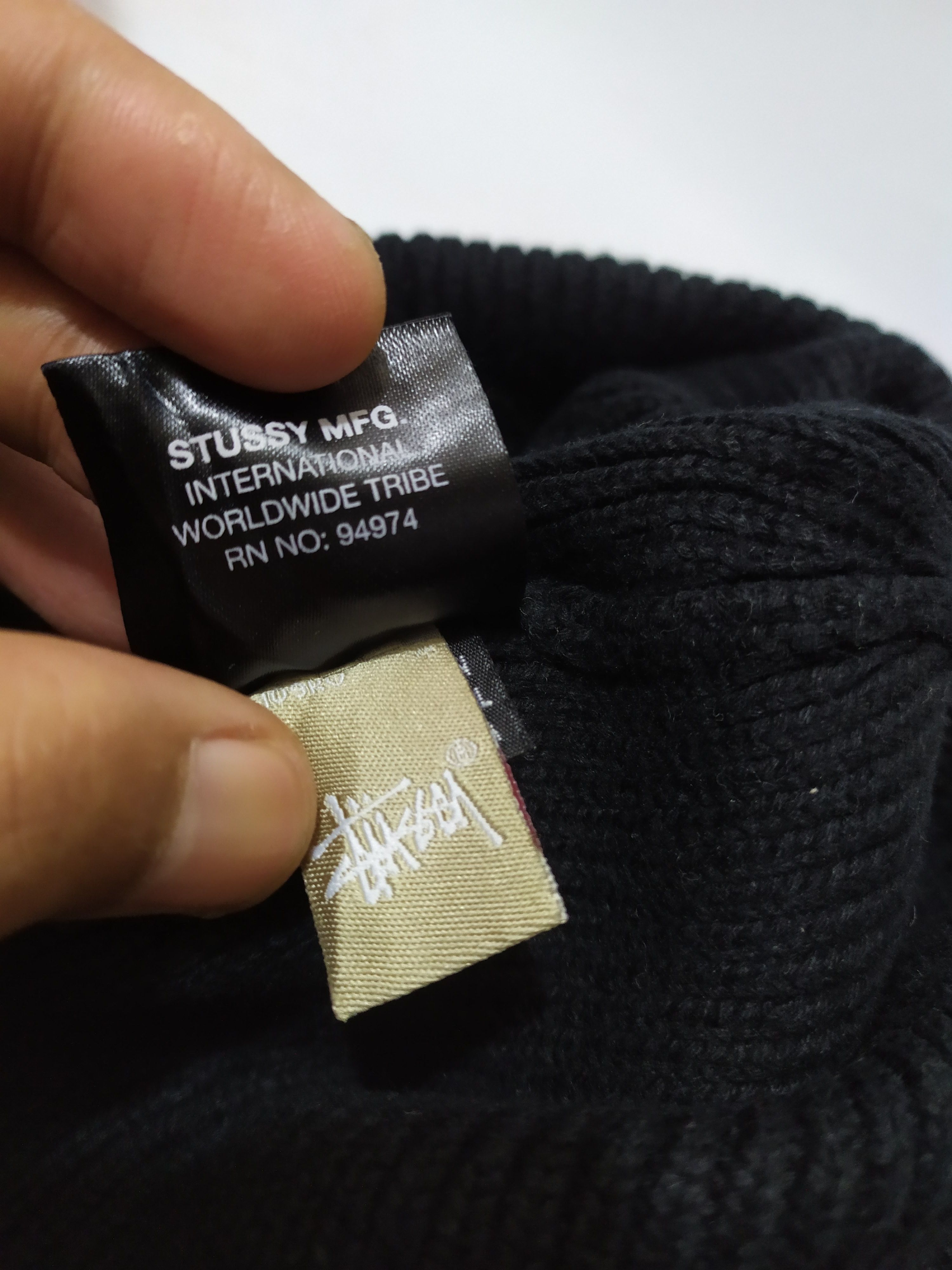 Stussy 🔥Stussy MFG Military Design Beanie Hats Size ONE SIZE - 8 Thumbnail