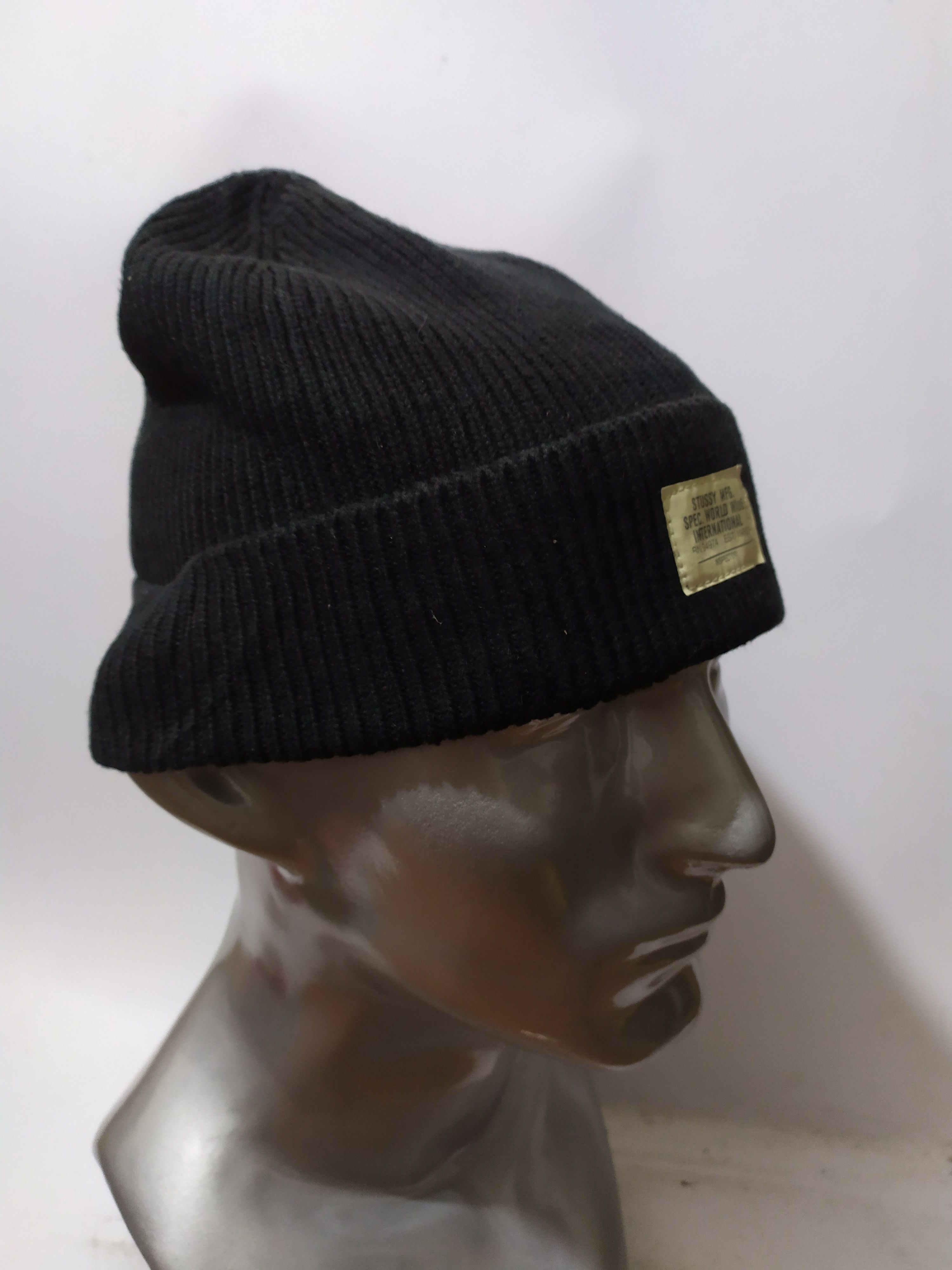 Stussy 🔥Stussy MFG Military Design Beanie Hats Size ONE SIZE - 3 Thumbnail