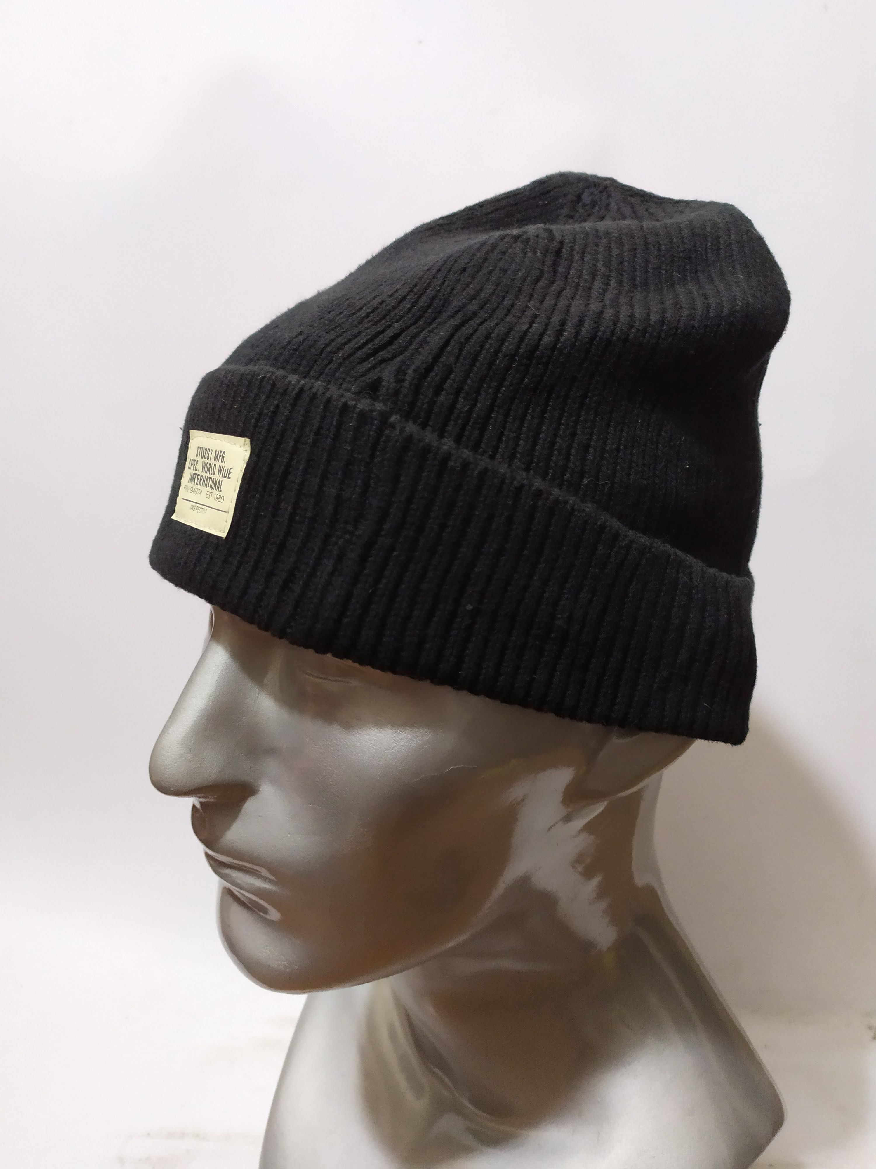 Stussy 🔥Stussy MFG Military Design Beanie Hats Size ONE SIZE - 4 Thumbnail